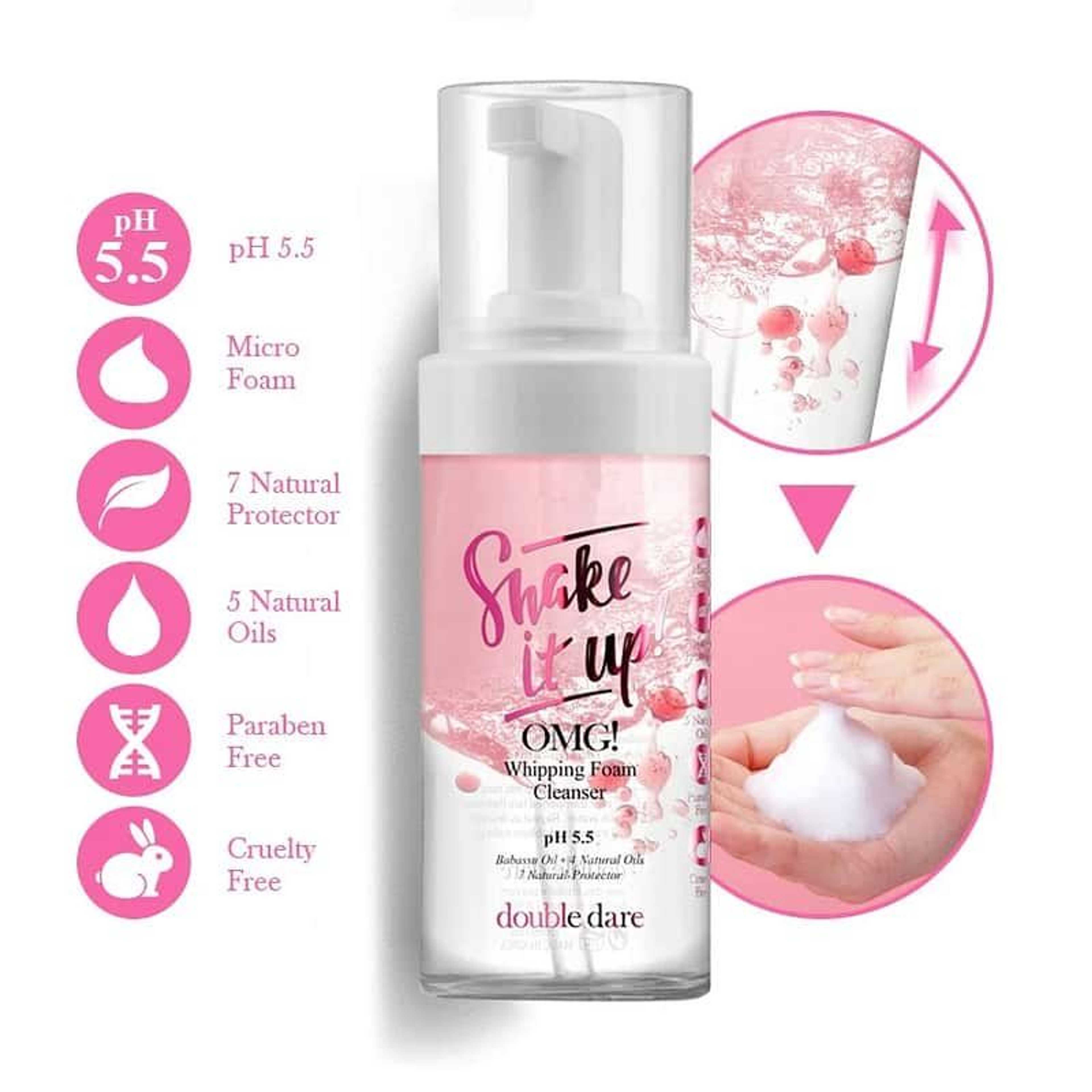 SHAKE IT UP! OMG! WHIPPING FOAM CLEANSER