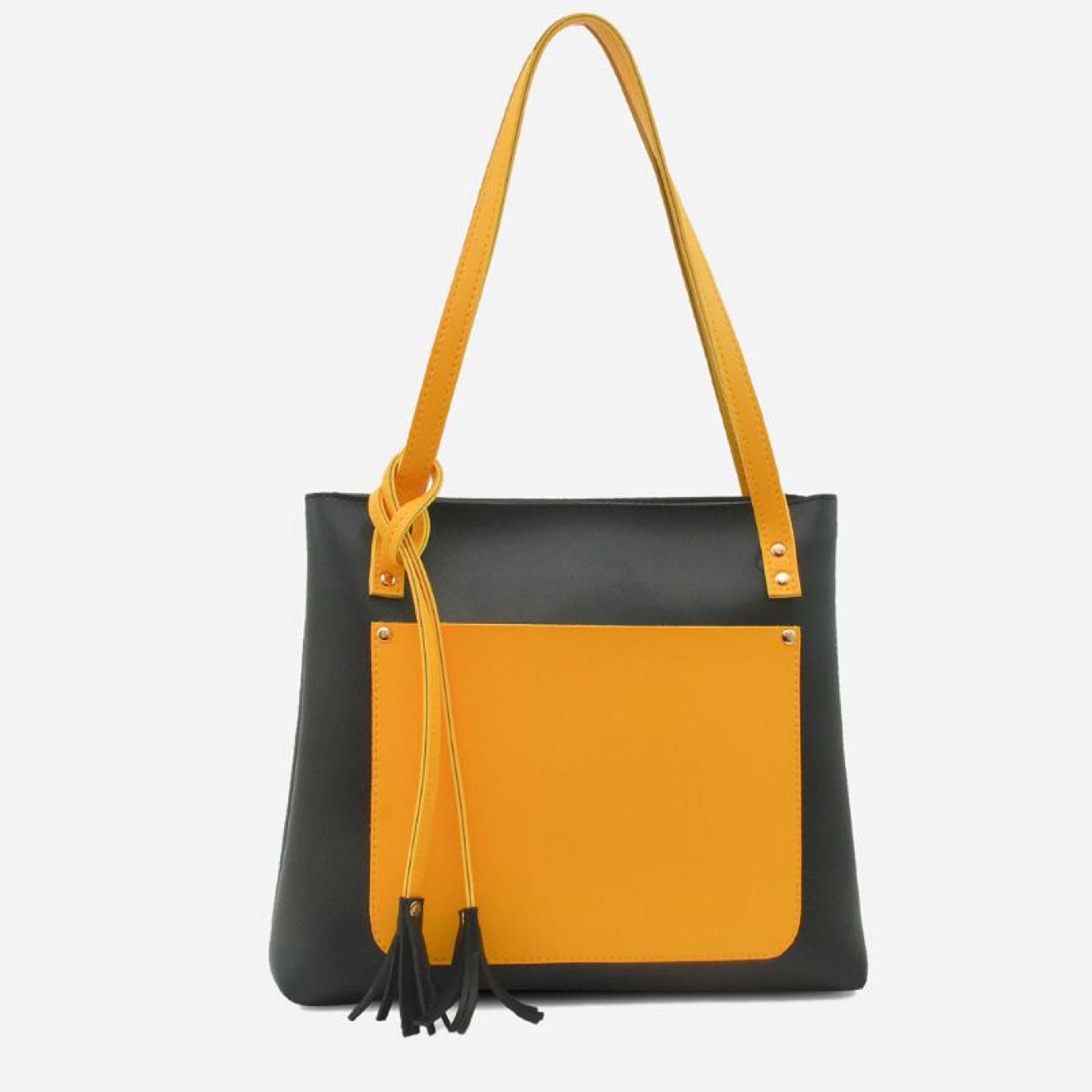 Handbag For Girls - Black Shoulder Bag