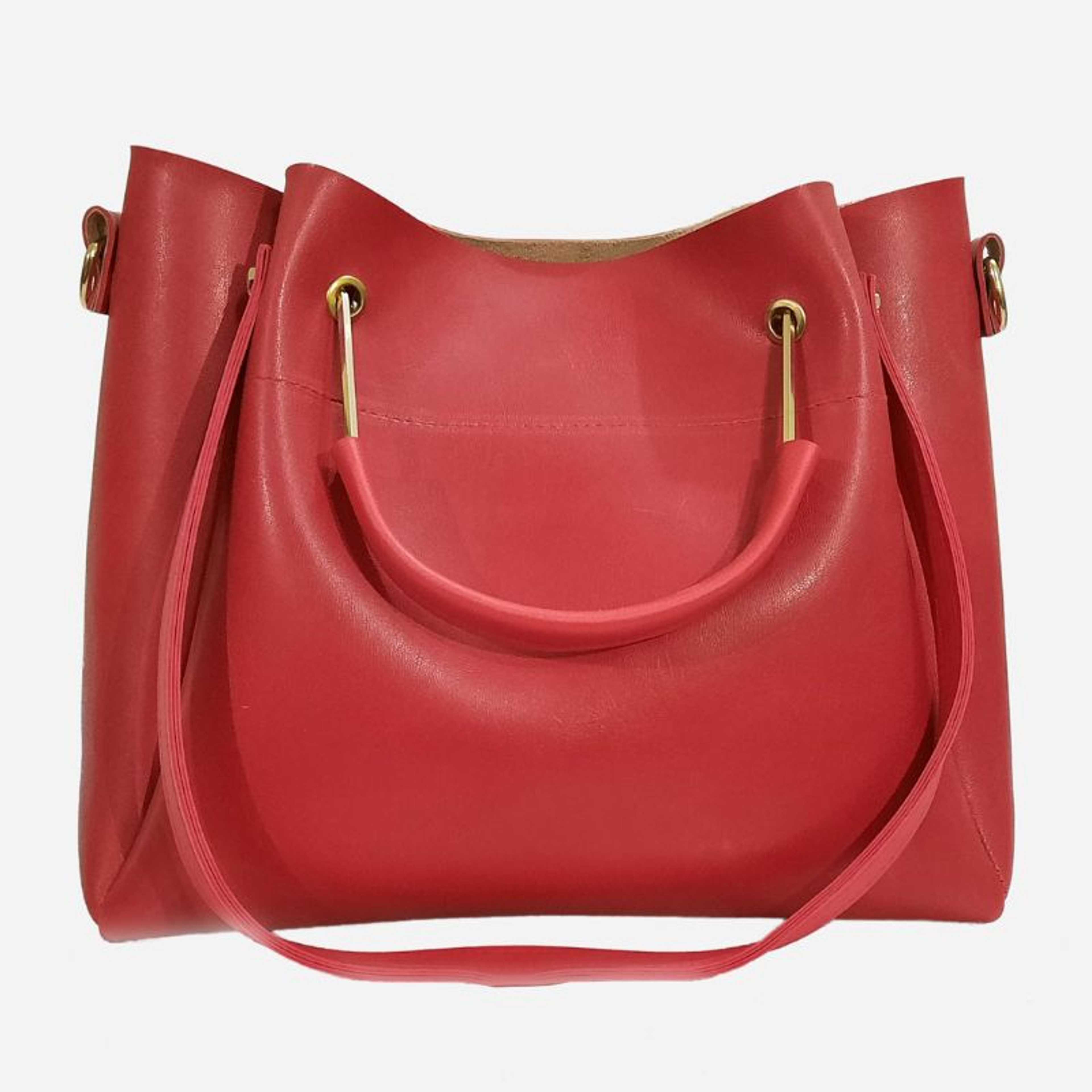 Handbag For Woman - Red Emerald Handbag