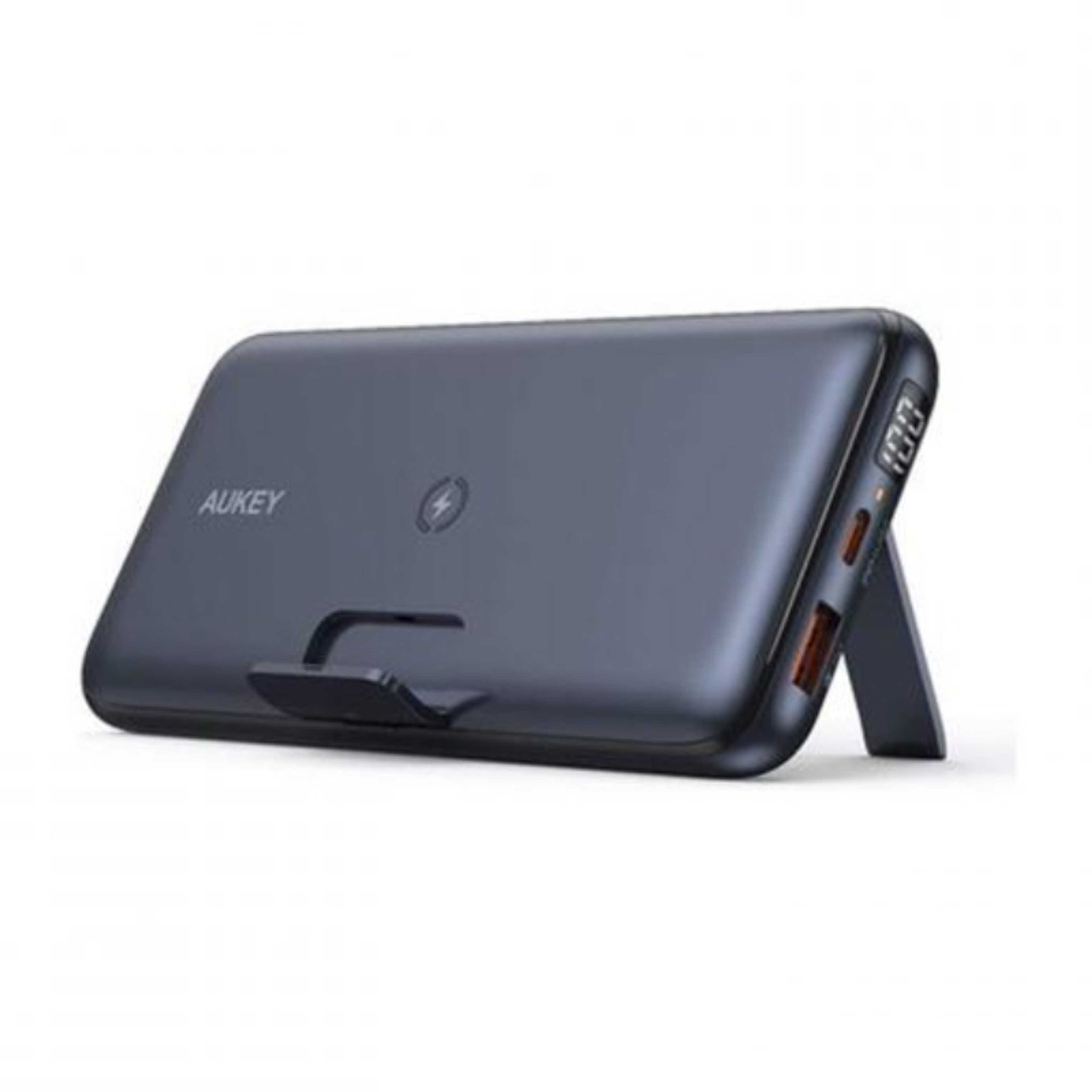 AUKEY PB-WL03S – 20000mAh Power Bank With Foldable Stand & 10W Wireless Charging