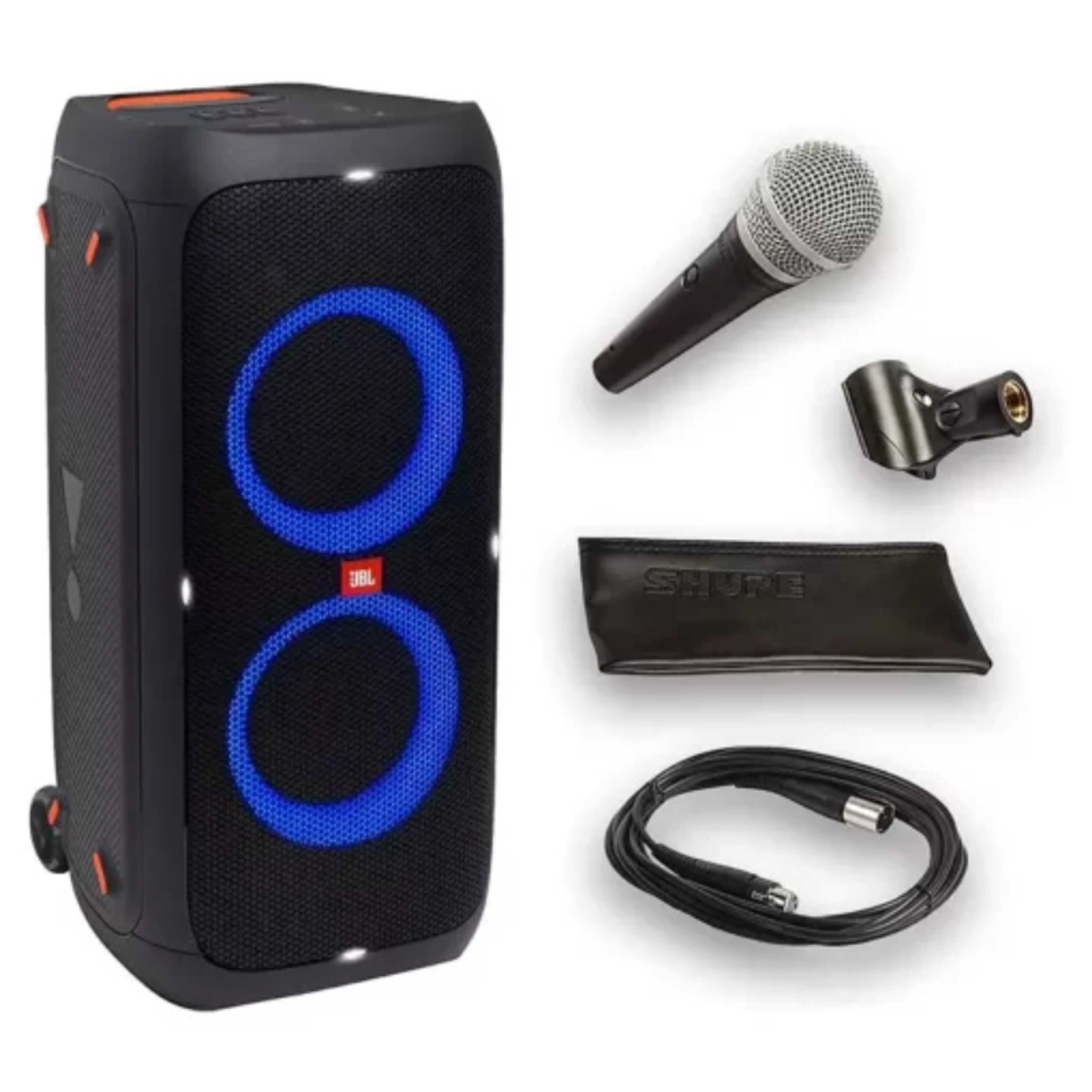 JBL Party Box 310 High Power Portable Wireless Bluetooth Audio System Bundle with Battery - Product Main Image