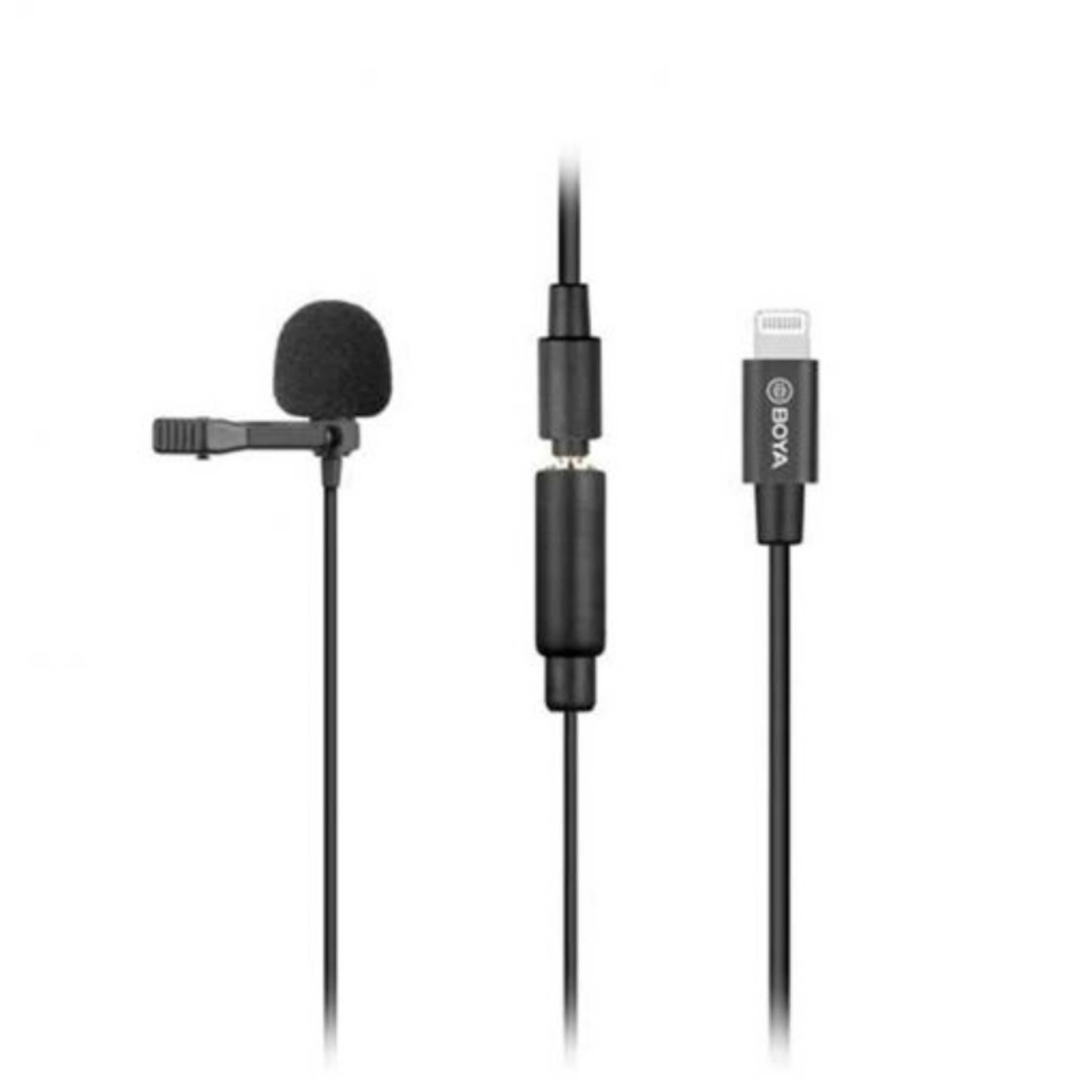Boya BY-M2 Clip-on Lavalier Microphone for iOS Devices (Lightning)-8