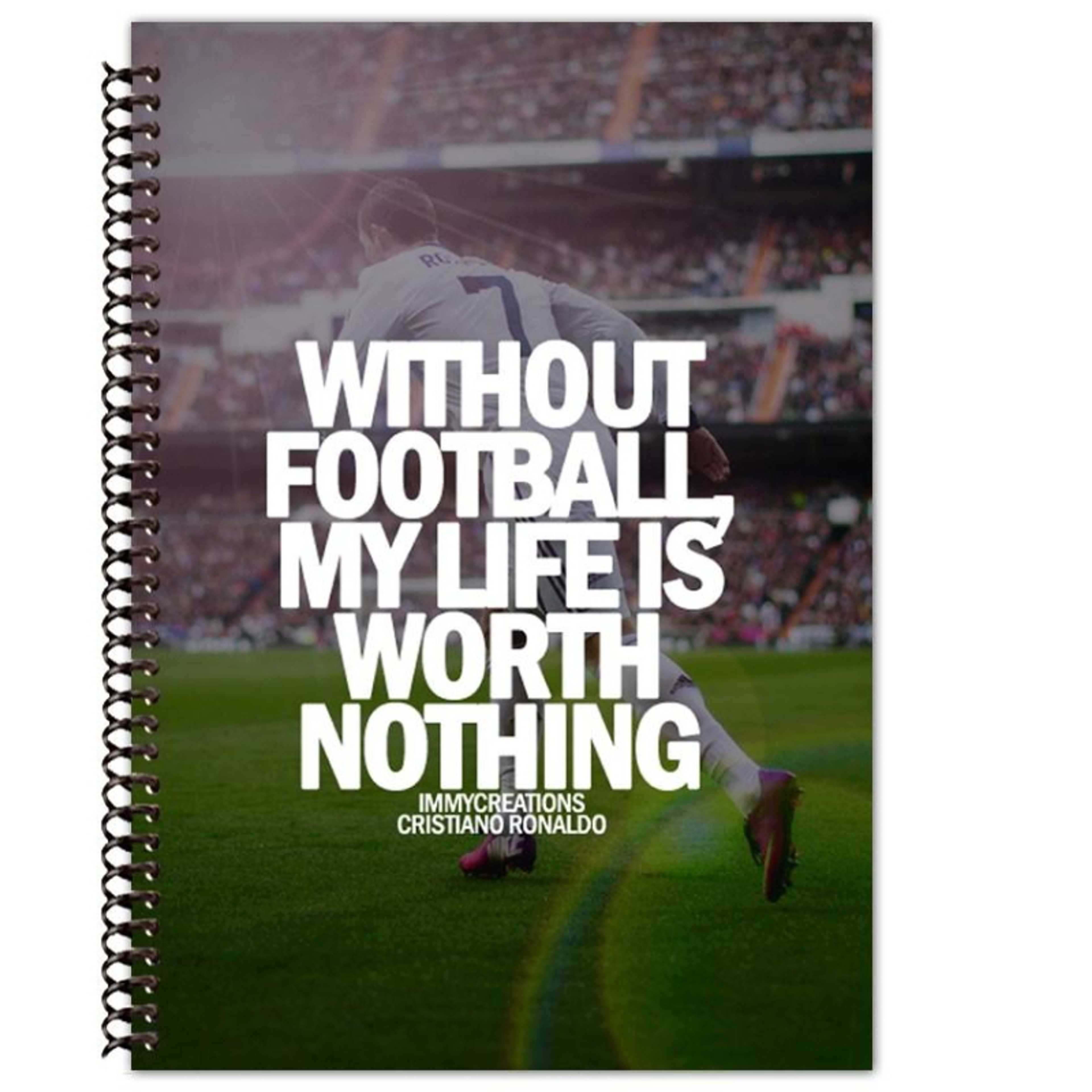 Ronaldo Life Notebook