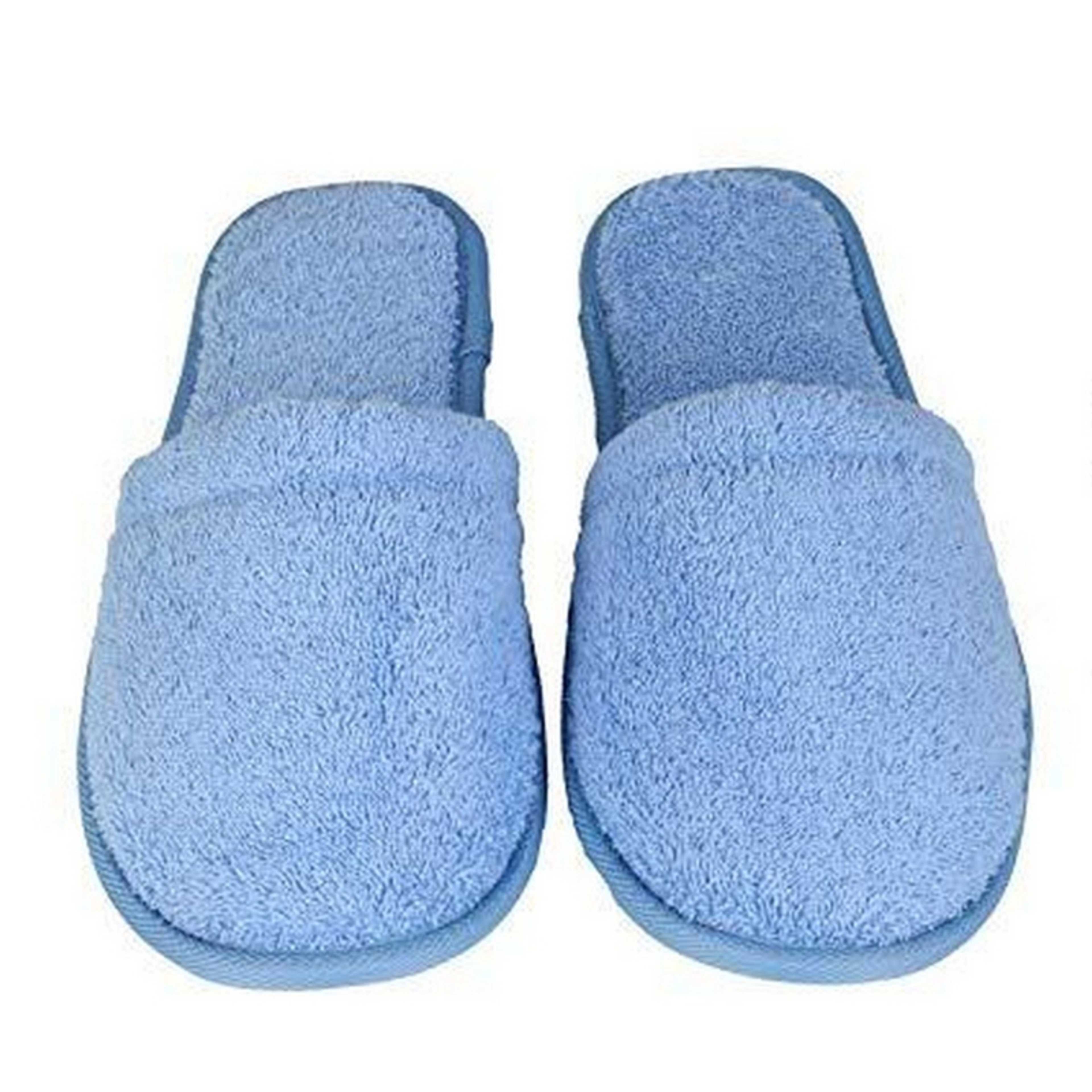 Terry Towel Slipper Blue