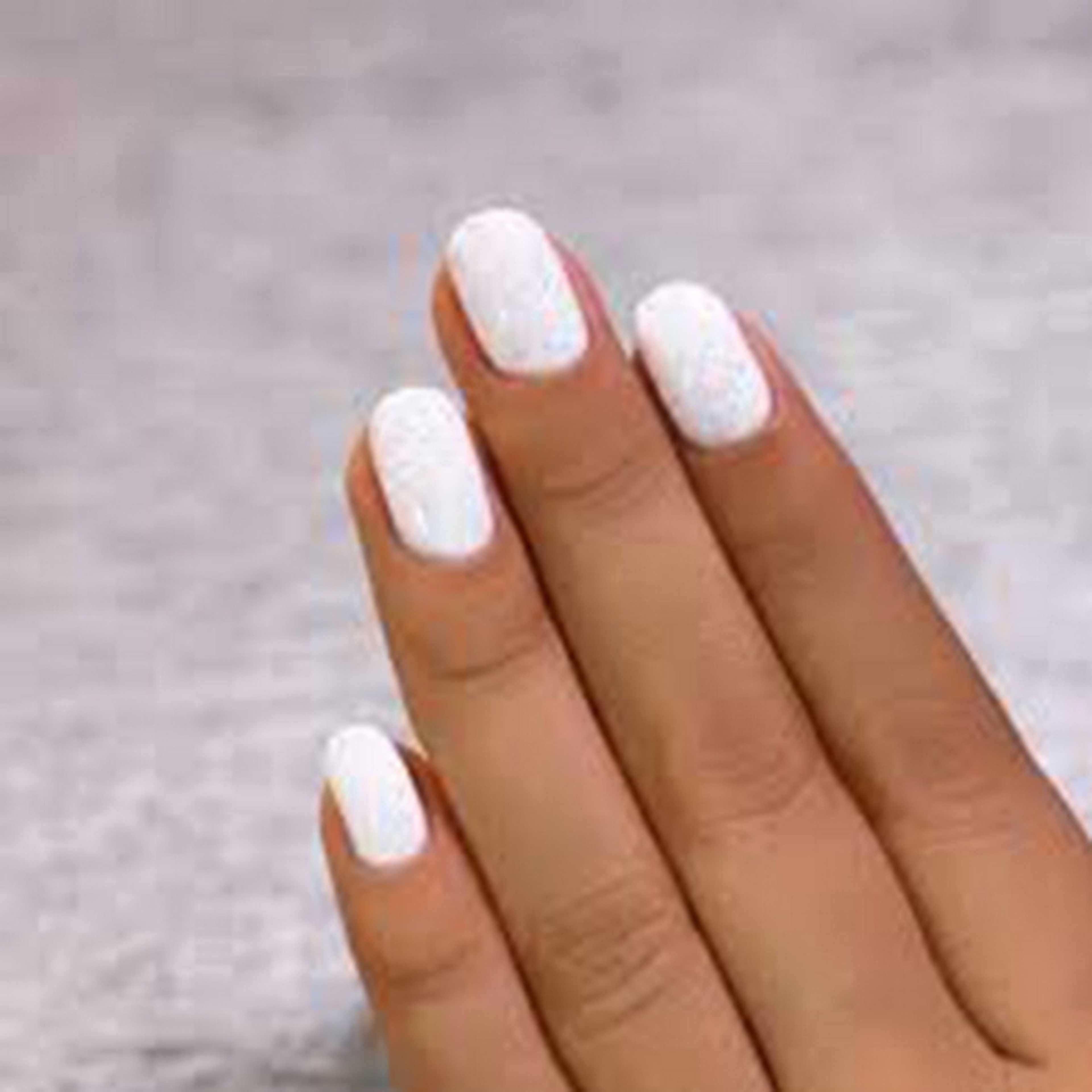 white peel of nail polish - Product Main Image