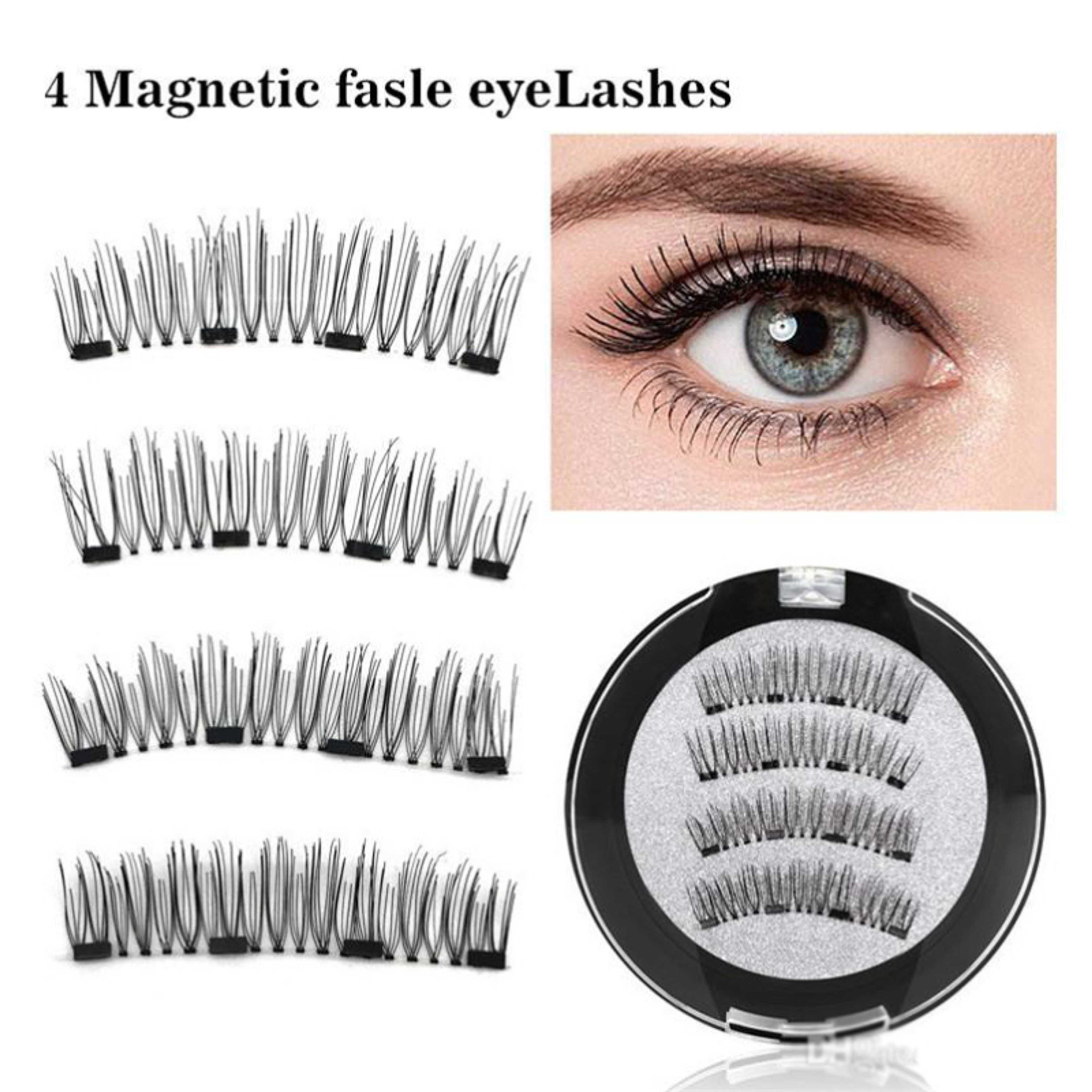 Astonishing_Lash_Combs_Magnetic_False Eyelashes 4 PCS/Long_Cross_Reusable_eyelash_extensions - Product Main Image