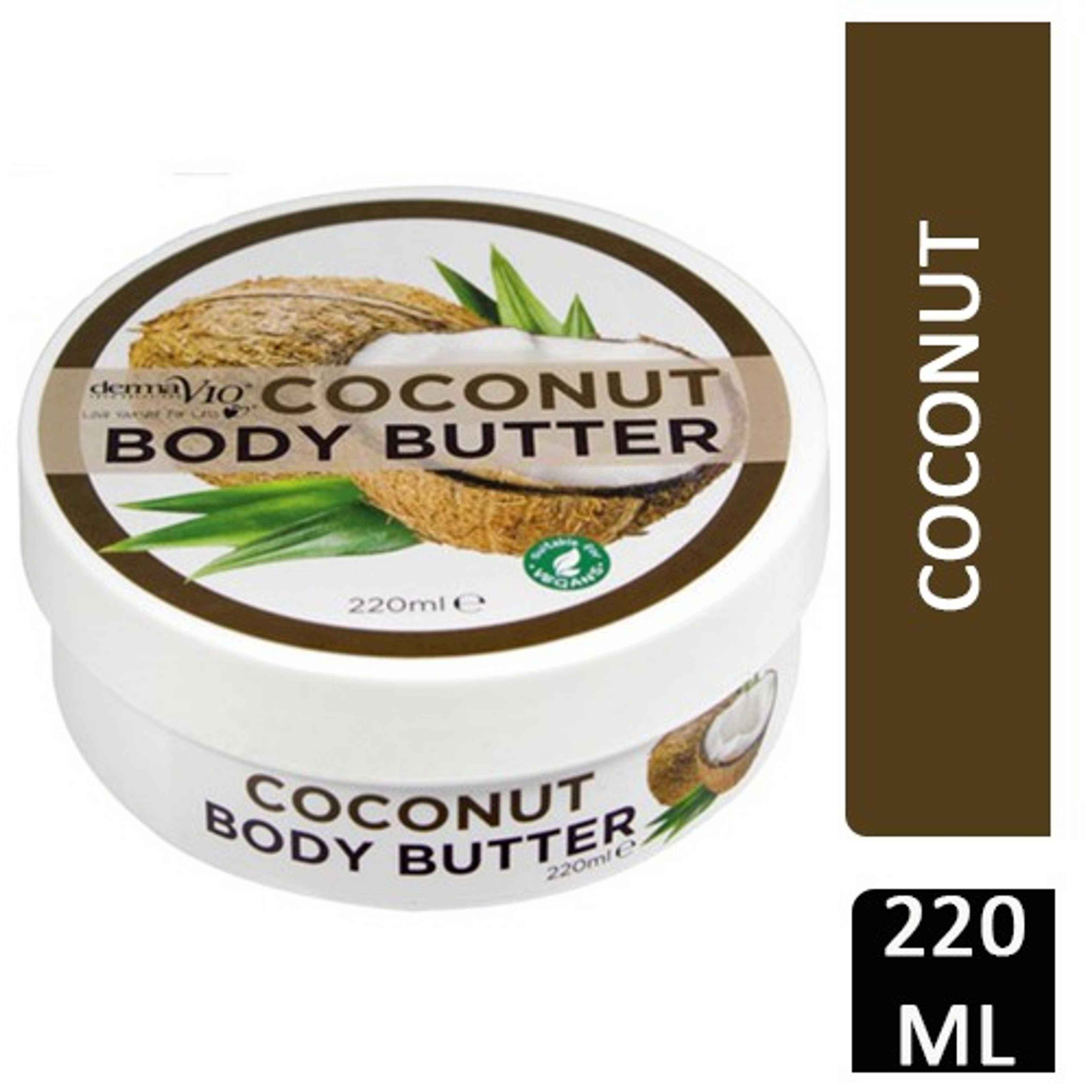 derma V10 Coconut Body Butter - 220ml