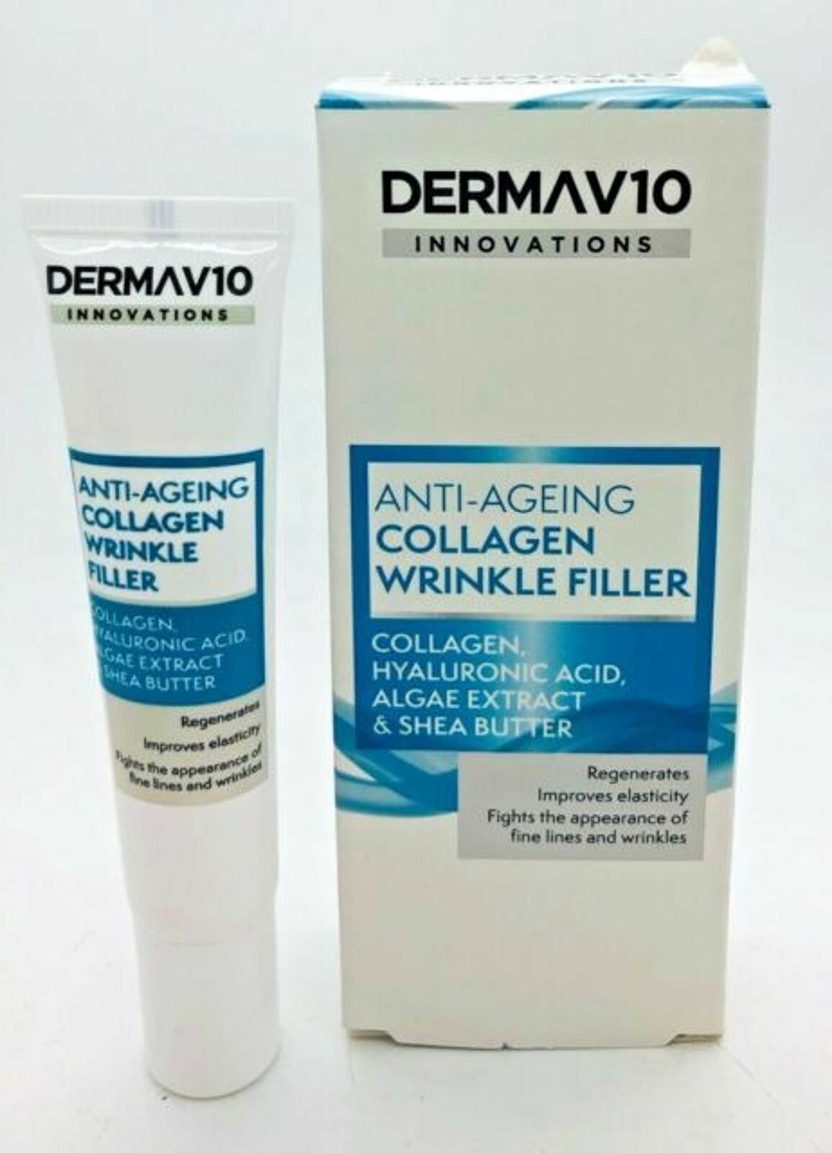 Derma V10 Anti Aging Collagen Wrinkle Filler