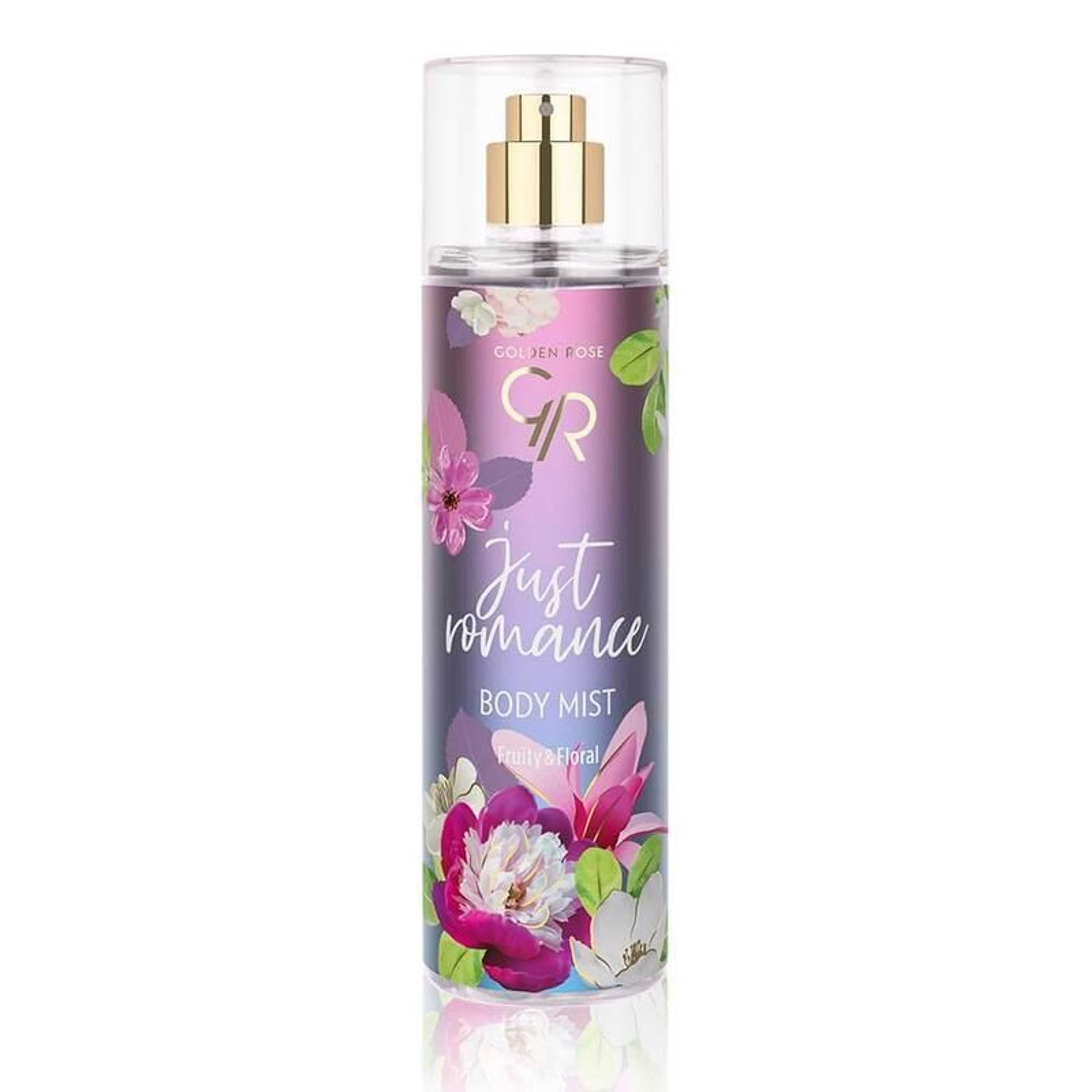 GOLDEN ROSE BODY MIST 200ML JUST ROMANCE