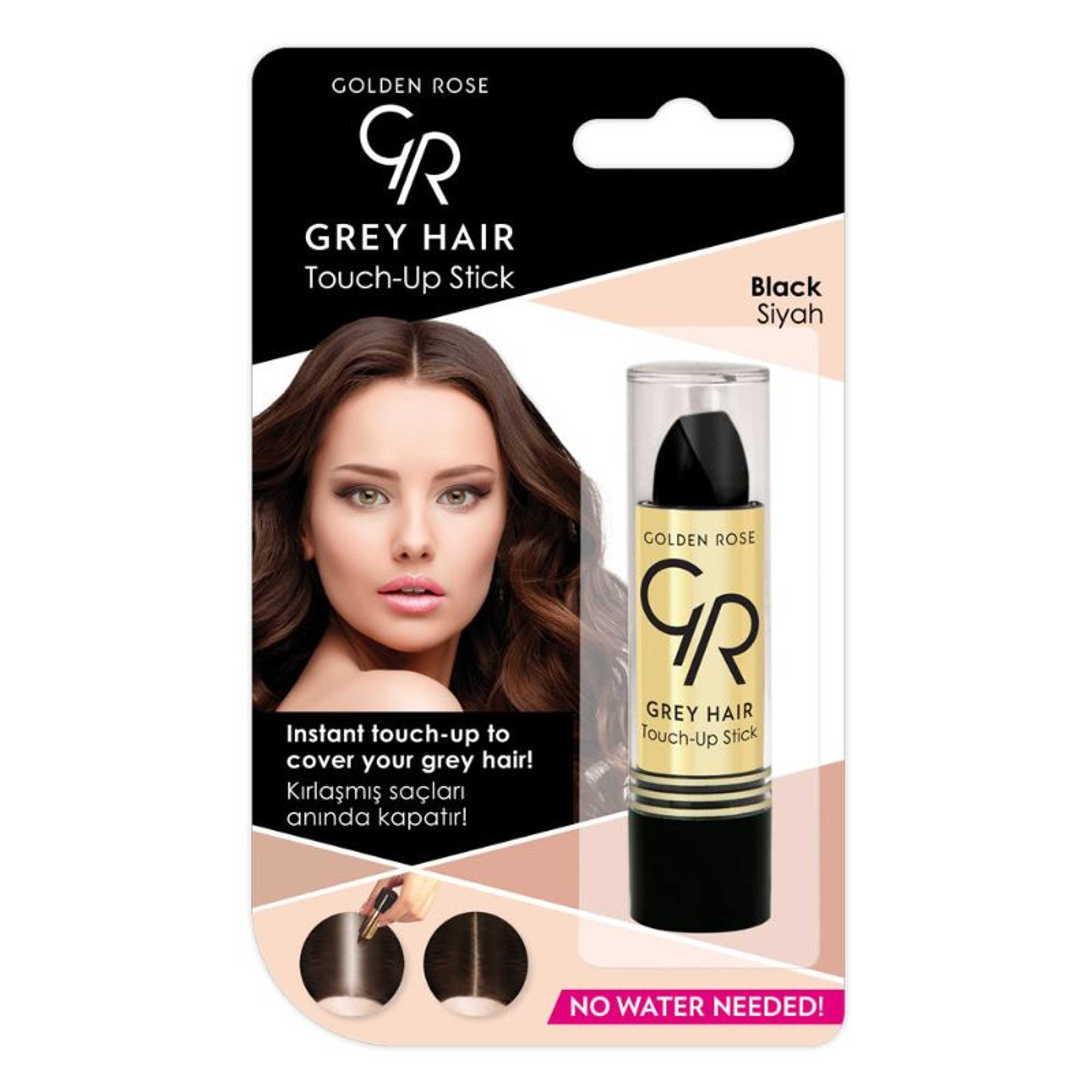 GOLDEN ROSE GRAY HAIR TOUCH UP STICK 01 BLACK