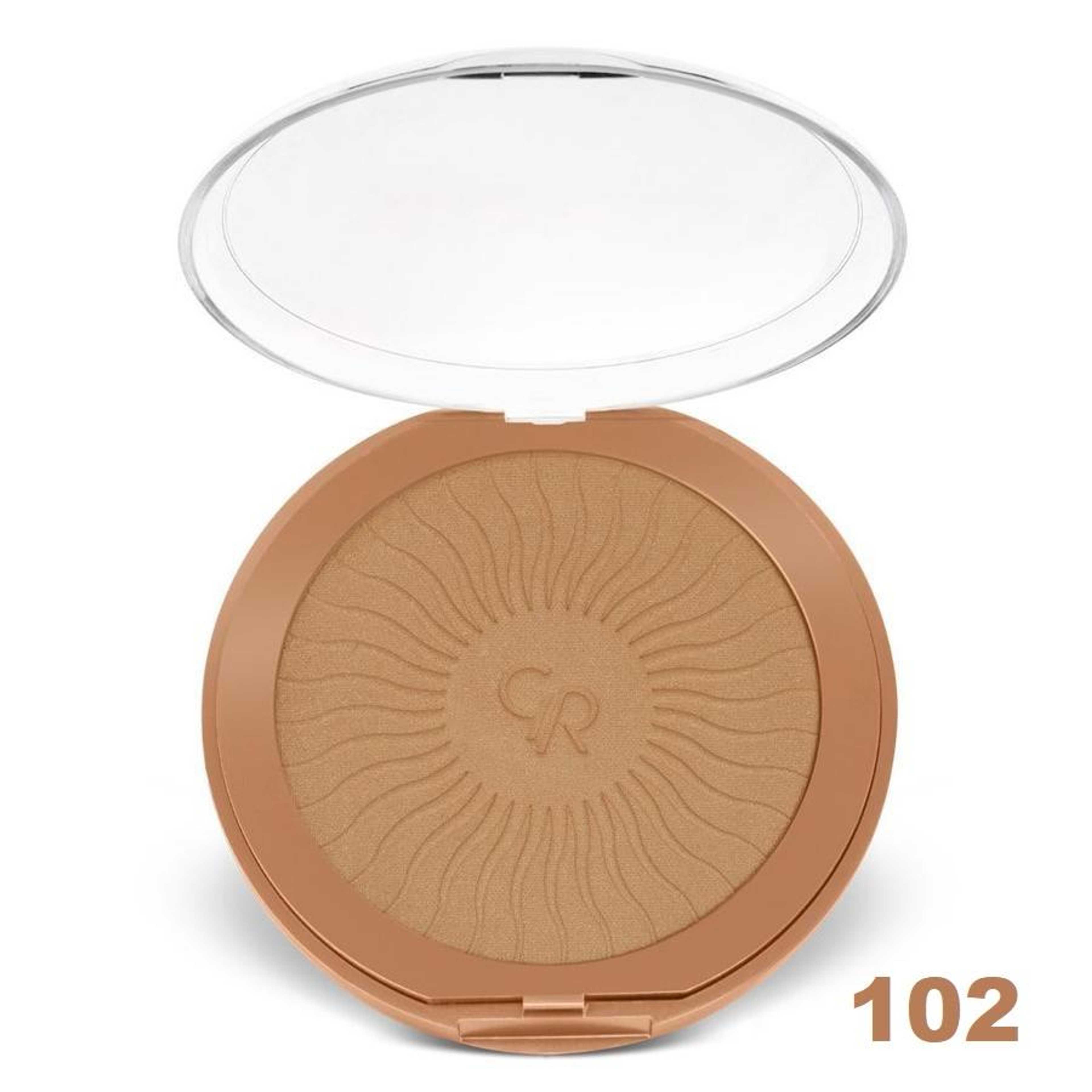 GOLDEN ROSE BRONZING TERRA POWDER Shade #102