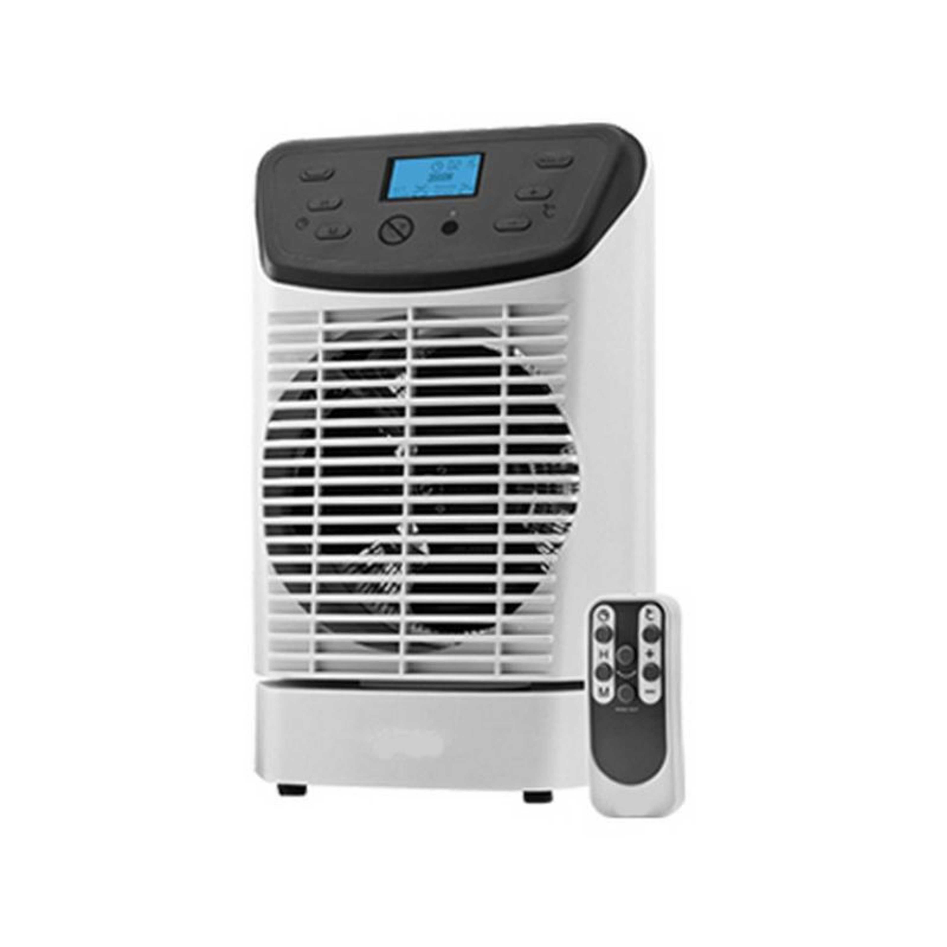 Electrical LCD Fan Heater with Remote Control 1000w / 2000w (Imported)