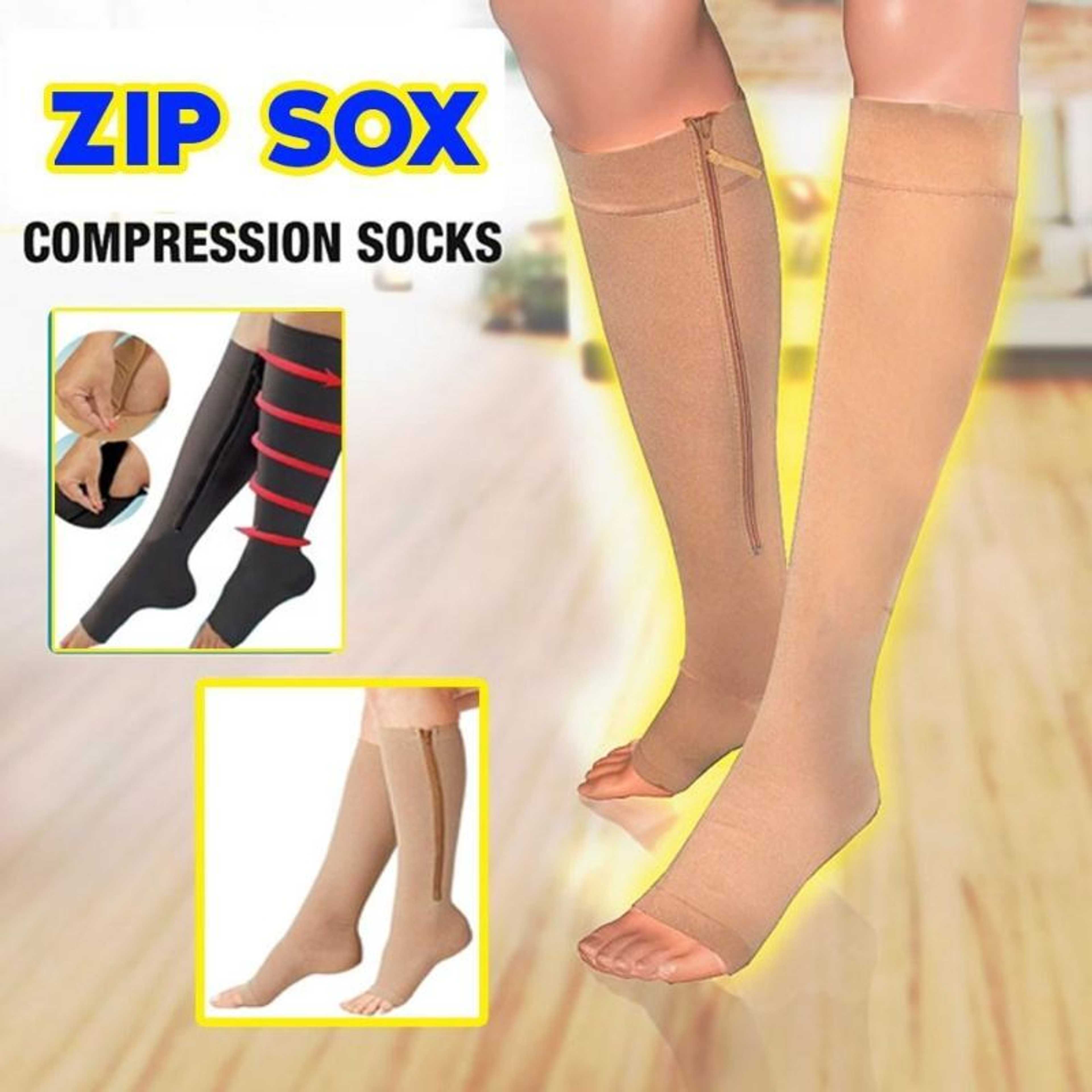 Zip Sox Socks Leg Pain Reliever