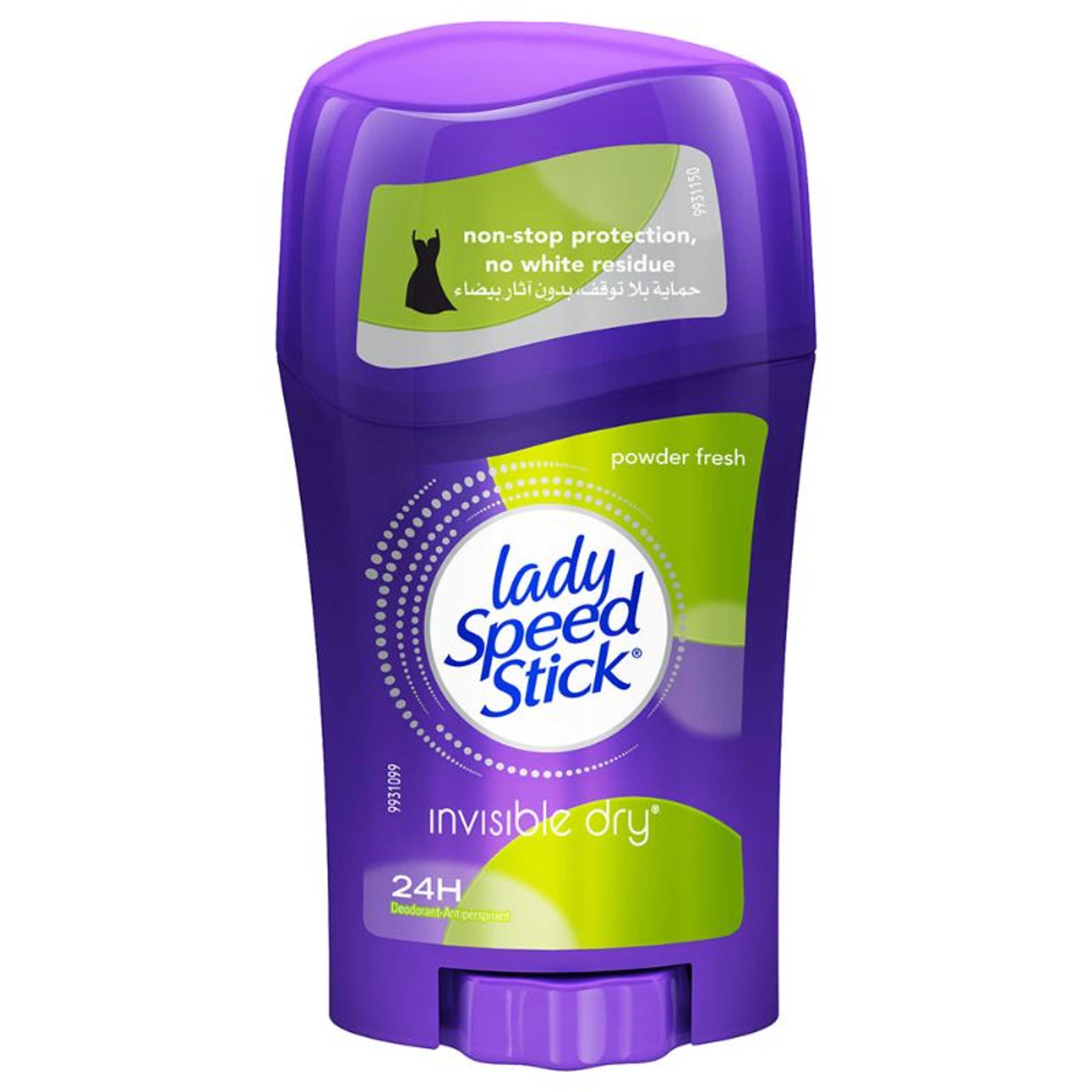 LADY SPEED STICK INVISIBLE DRY POWDER FRESH 45G