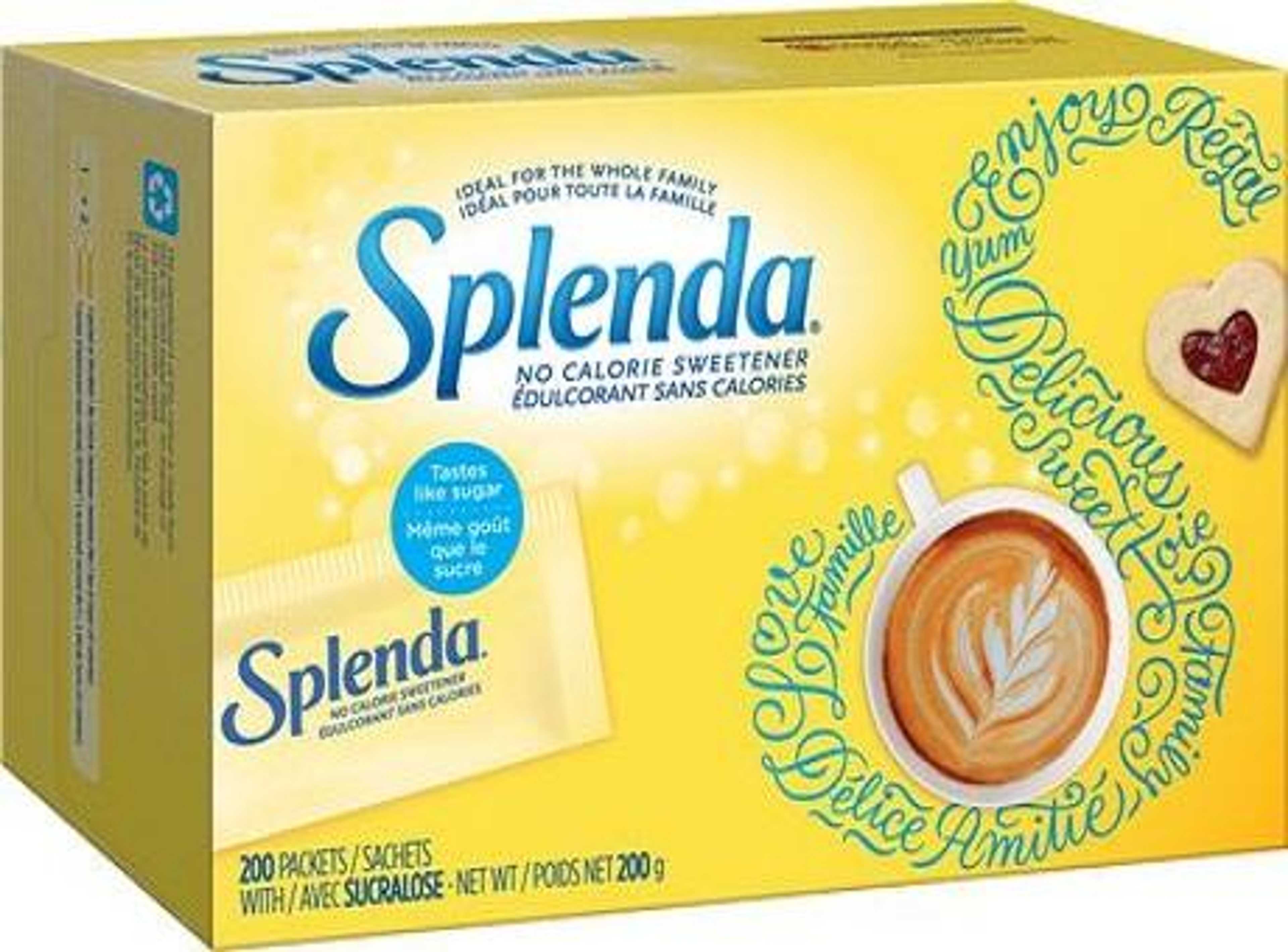 SPLENDA SACHETS 200S USA (IMPORTED)