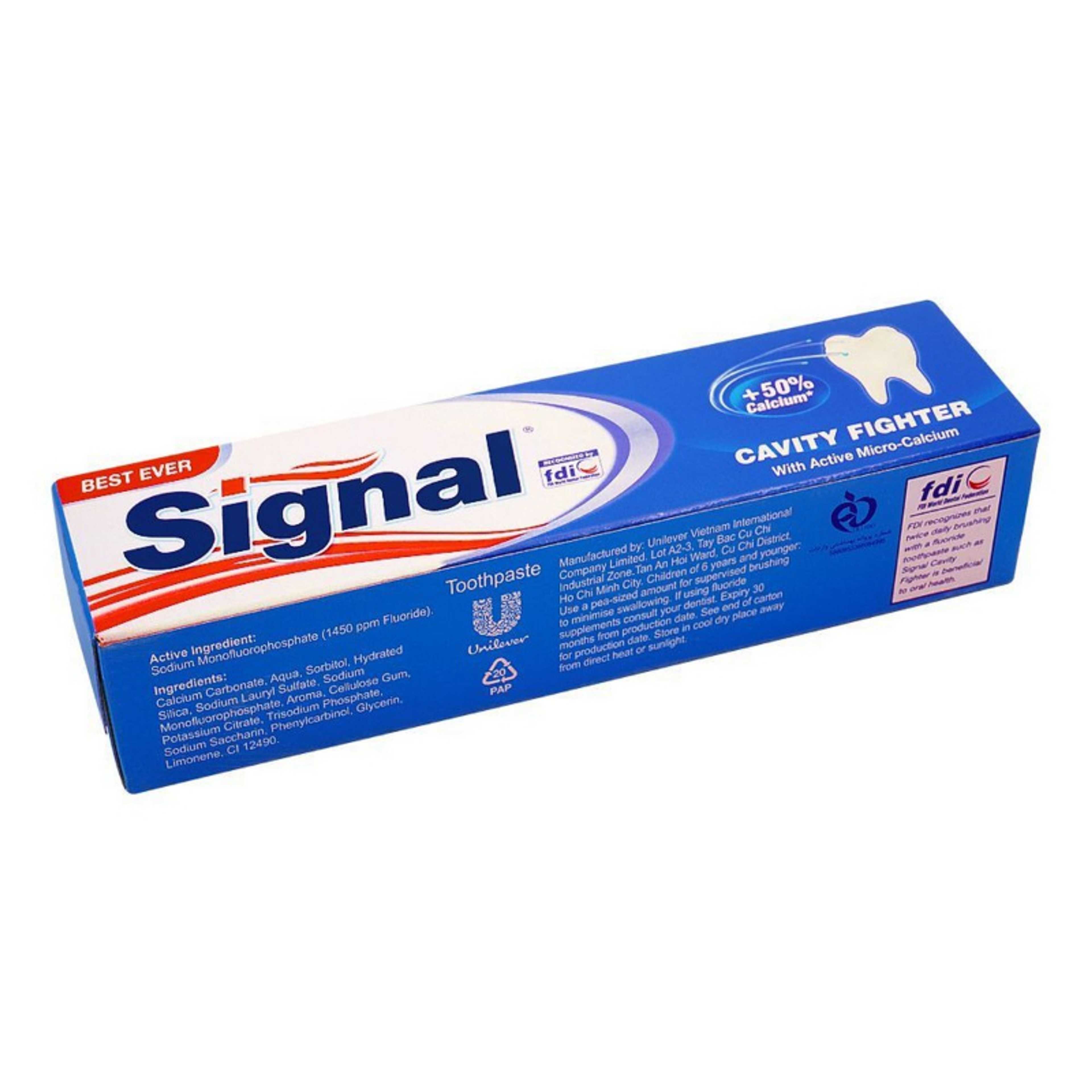 SIGNAL TOOTH PASTE CAVITY FIGHTER 100ML