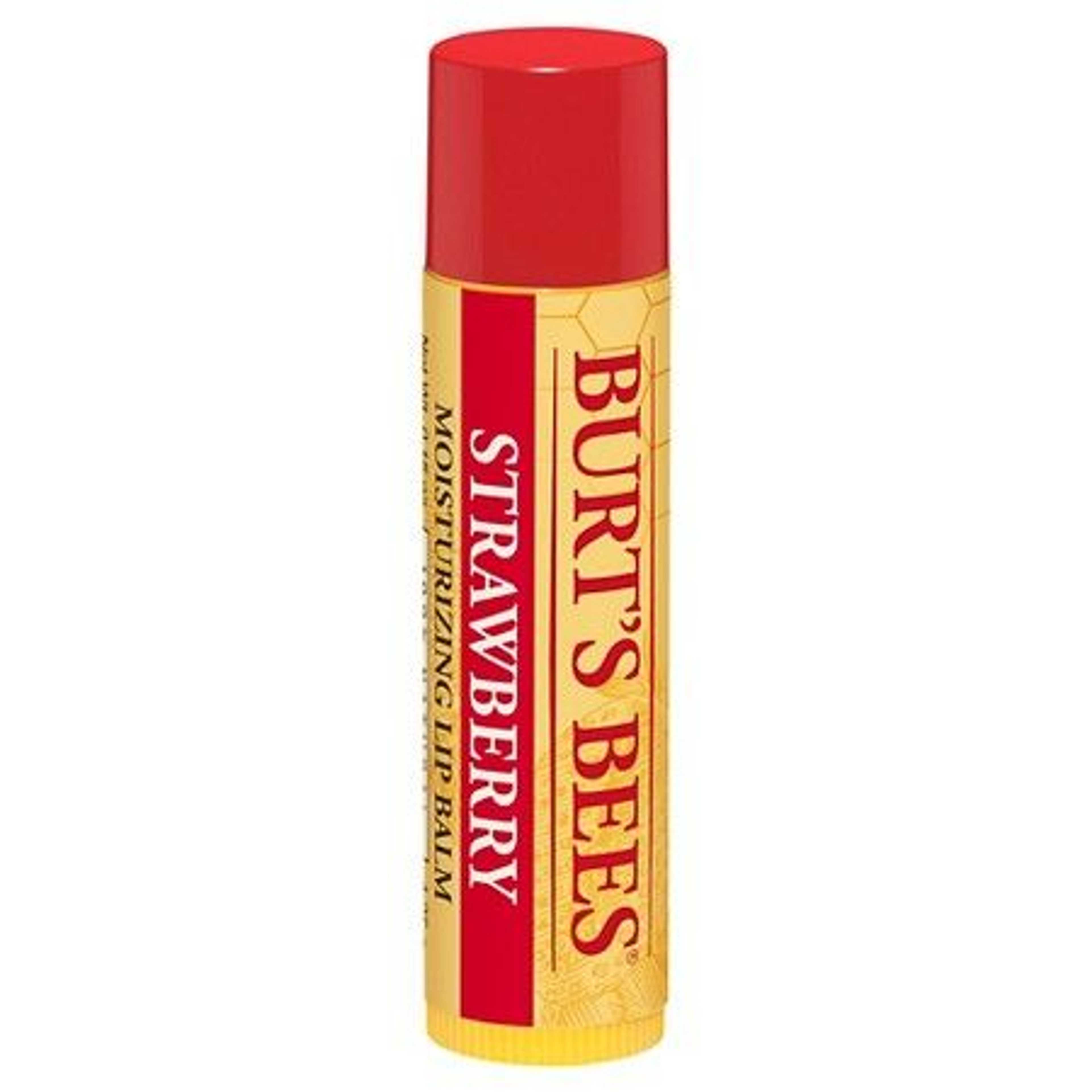 BRUTS BEES MOISTURIZING LIP BALM STRAWBERRY 4.25G (Imported)