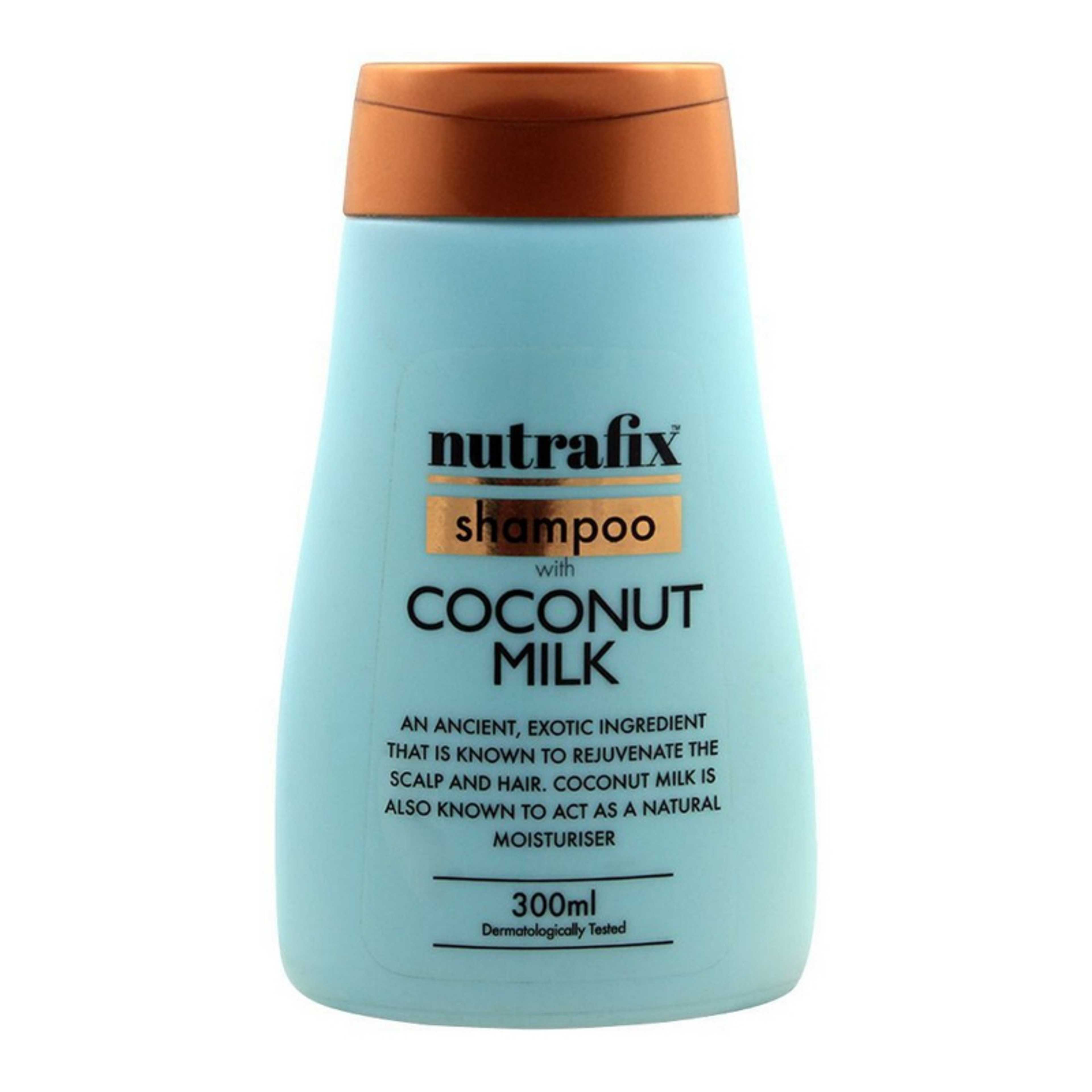 NUTRAFIX SHAMPOO WITH COCONUT MILK 300ML