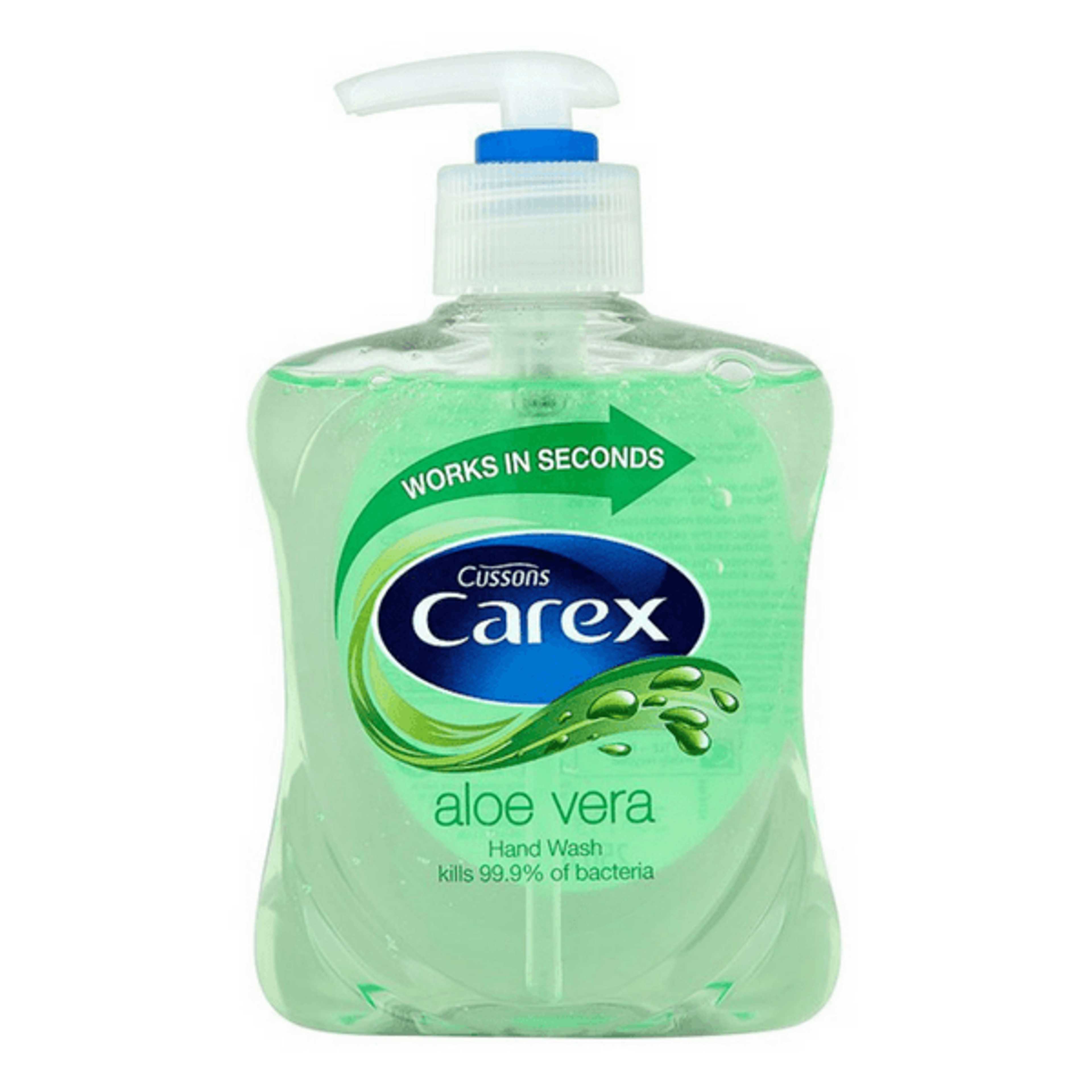 CARE'X HAND WASH WORKS IN SECONDS ALOE VERA 250ML