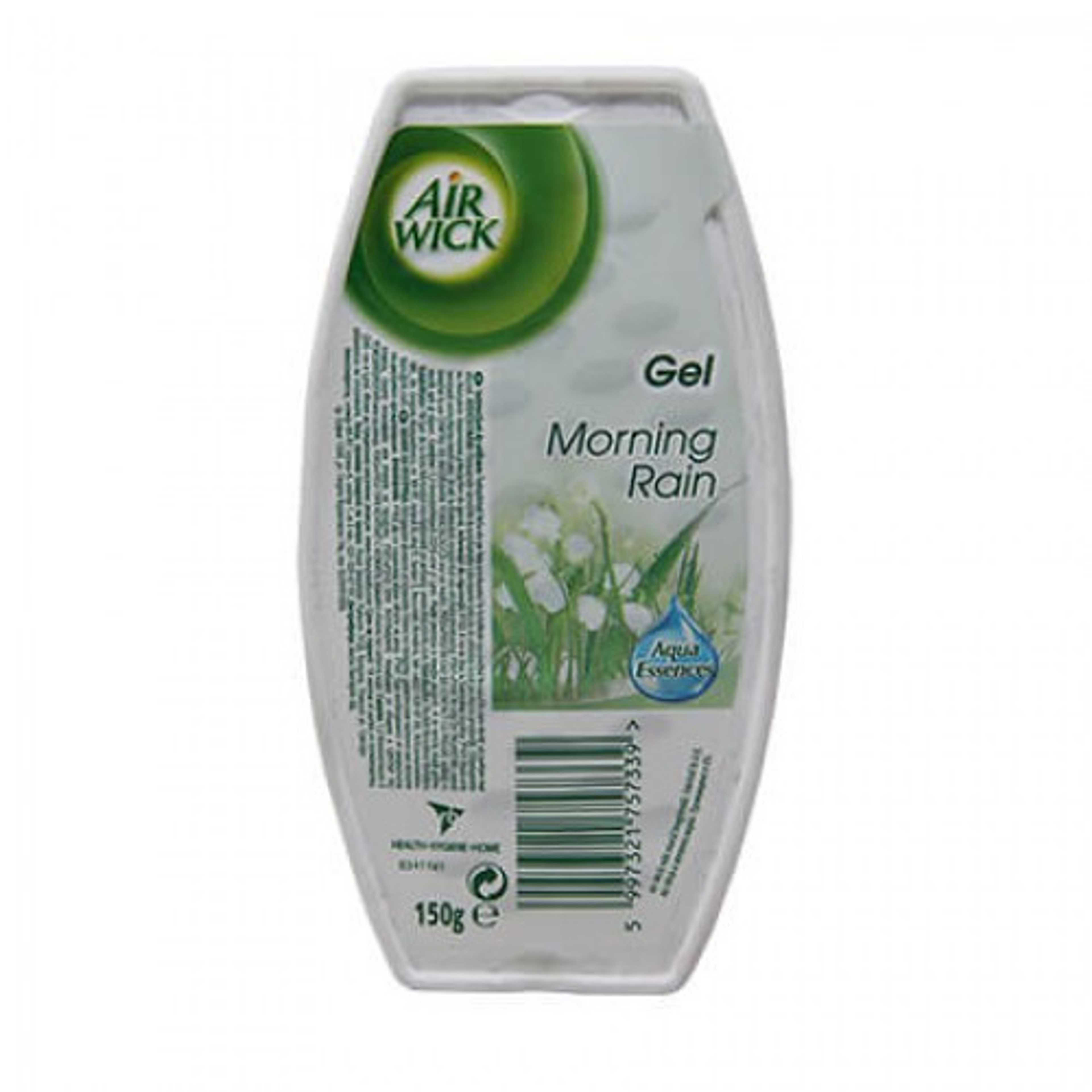 AIRWICK ODOUR STOP GEL MORNING RAIN 150G