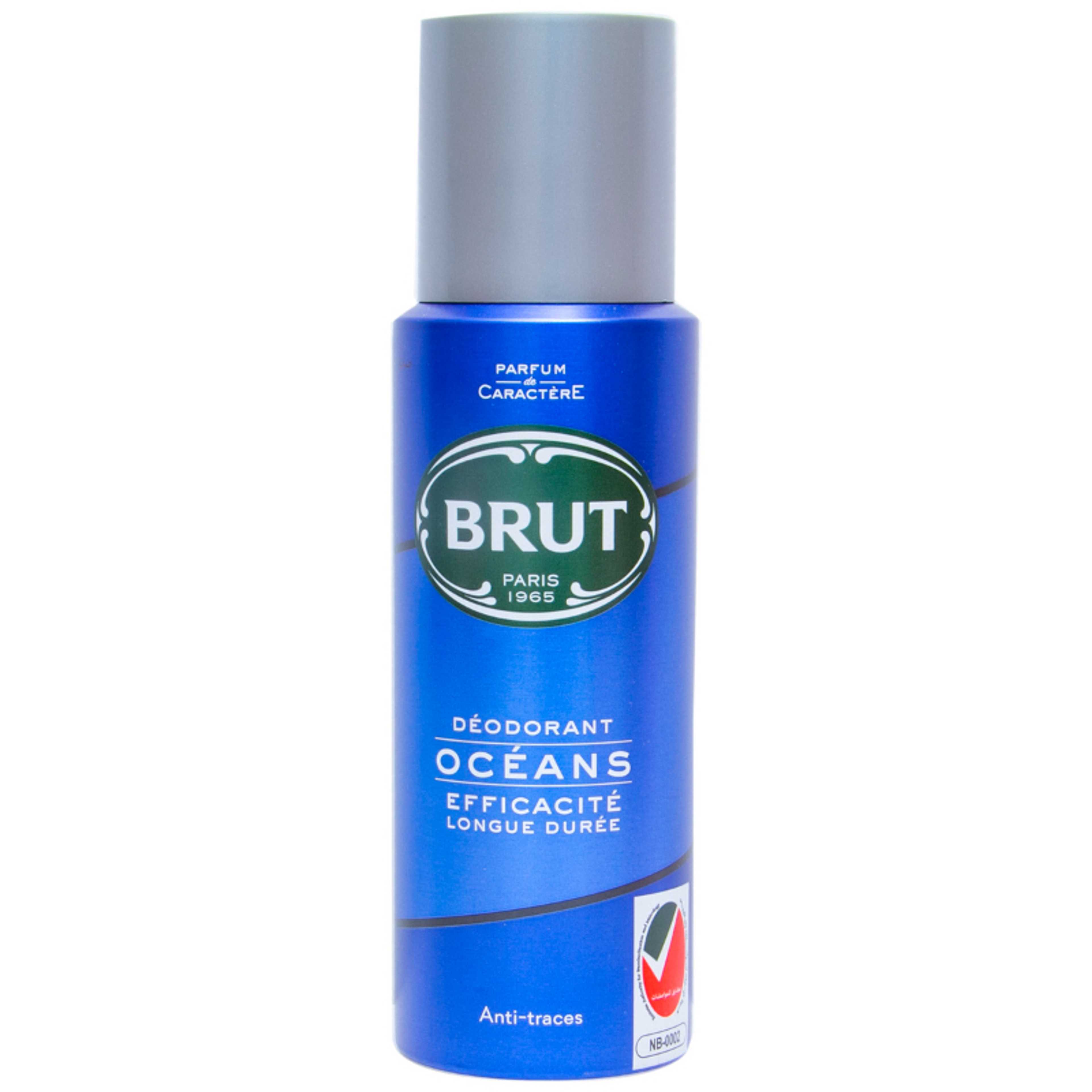 BRUT_DEODORANT SPRAY OCEANS 200ML (Imported)