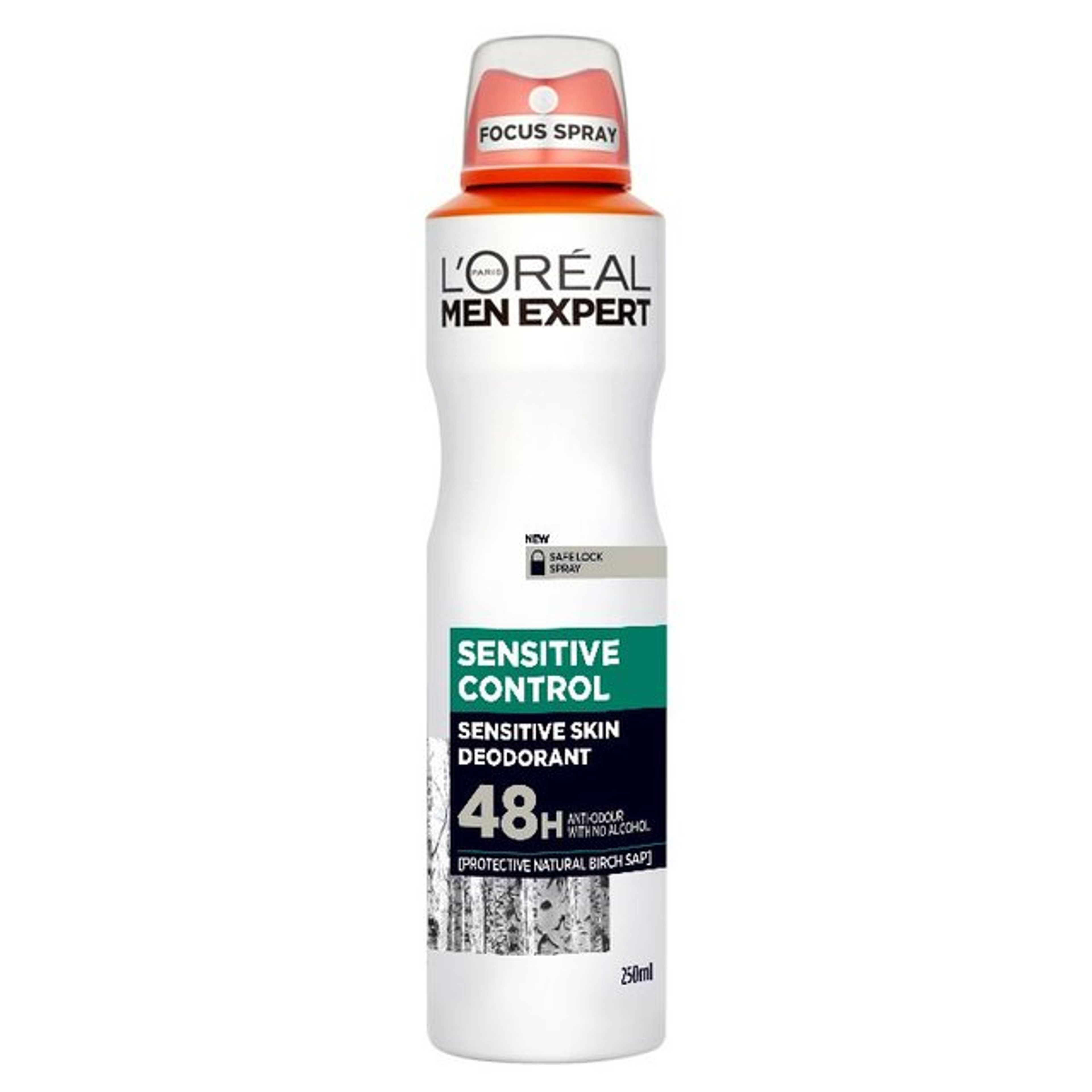 MEN EX'PERT 48H DEODORANT SPRAY SENSITIVE CONTROL 250 ML