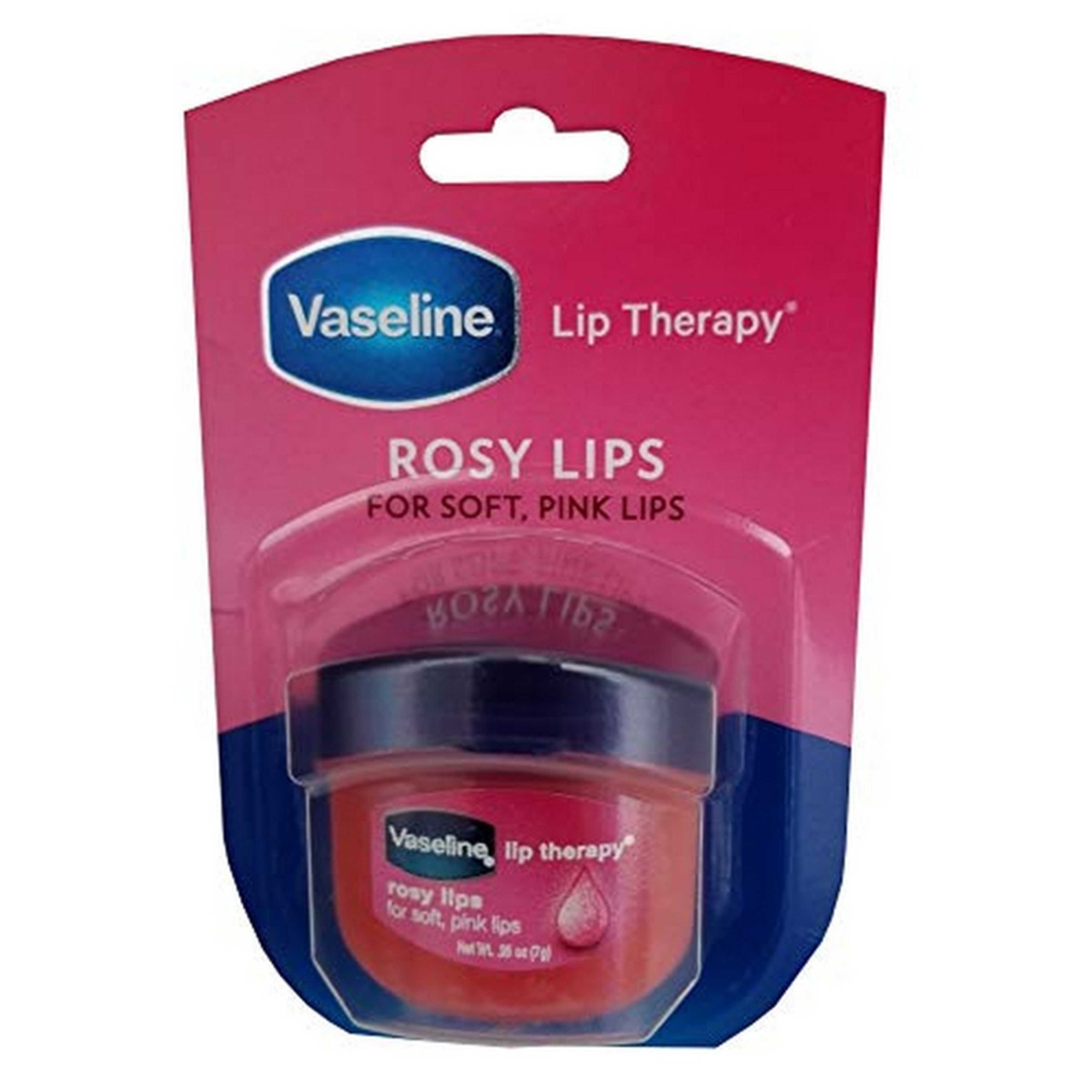 VASELINE LIP THERAPY USA ROSY LIPS 0.25OZ / 7GM