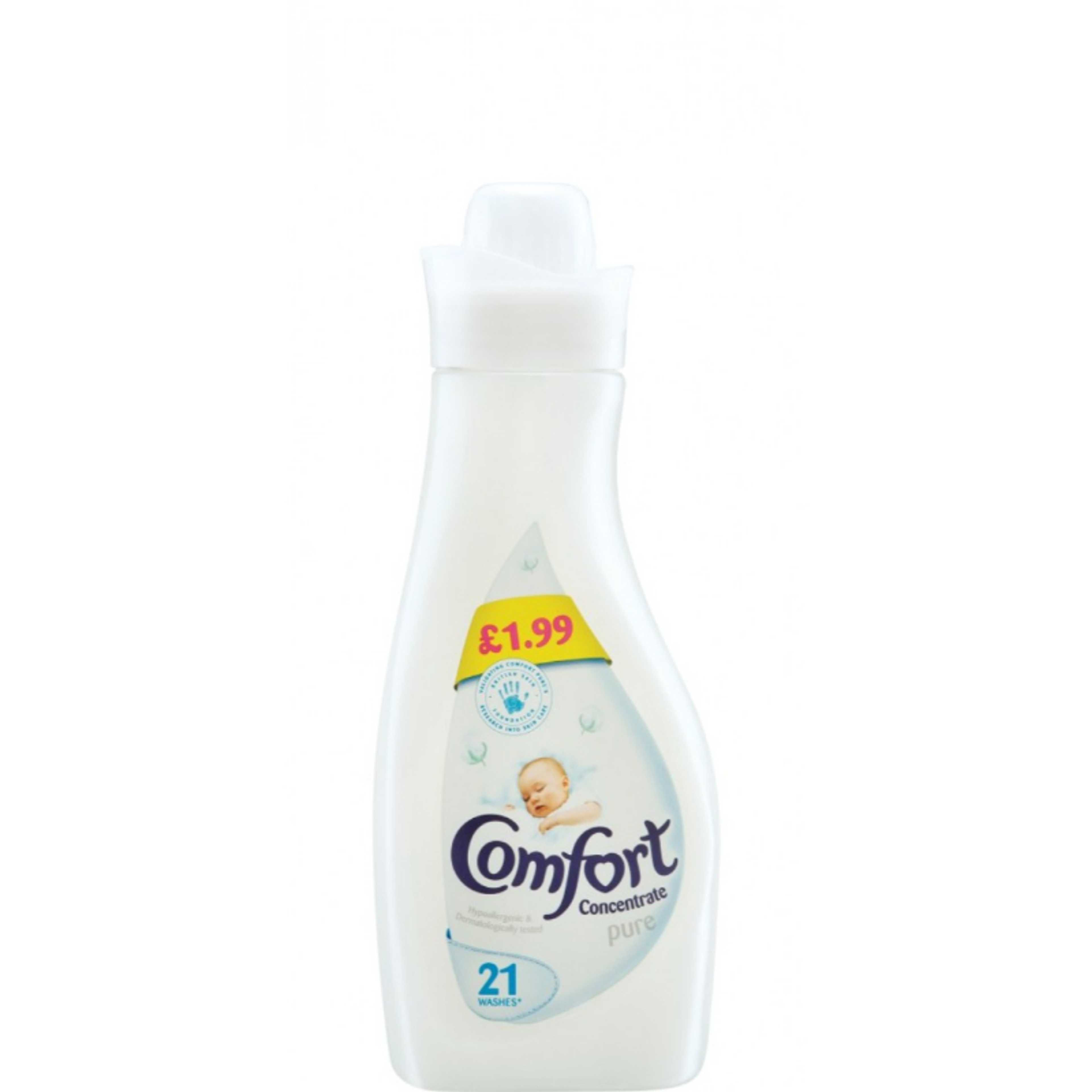 COMFOR'T FABRIC SOFTNER CONCENTRATE PURE 750ML