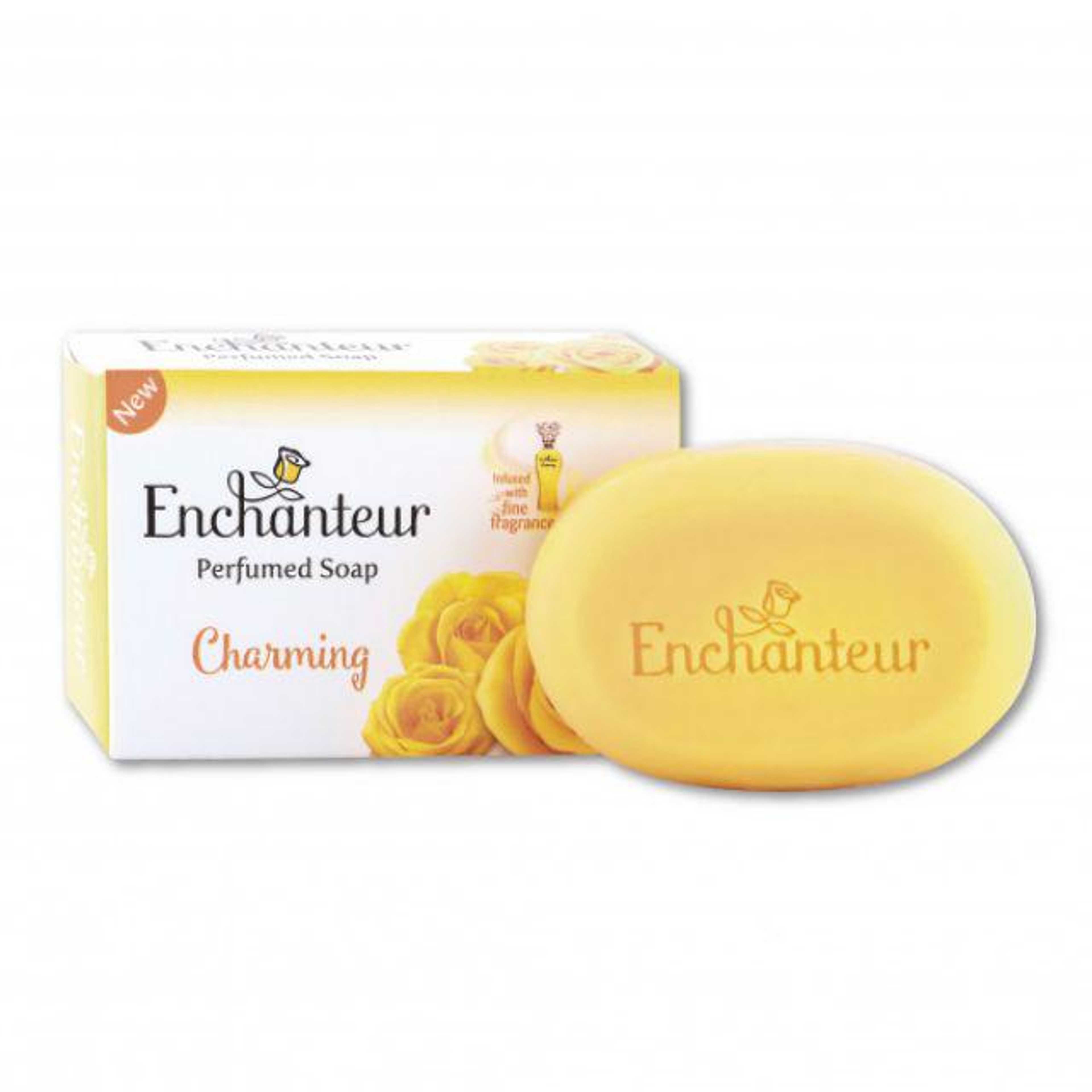 ENCHAN_TEUR DELUXE PERFUMED SOAP CHARMING 90G (Imported)