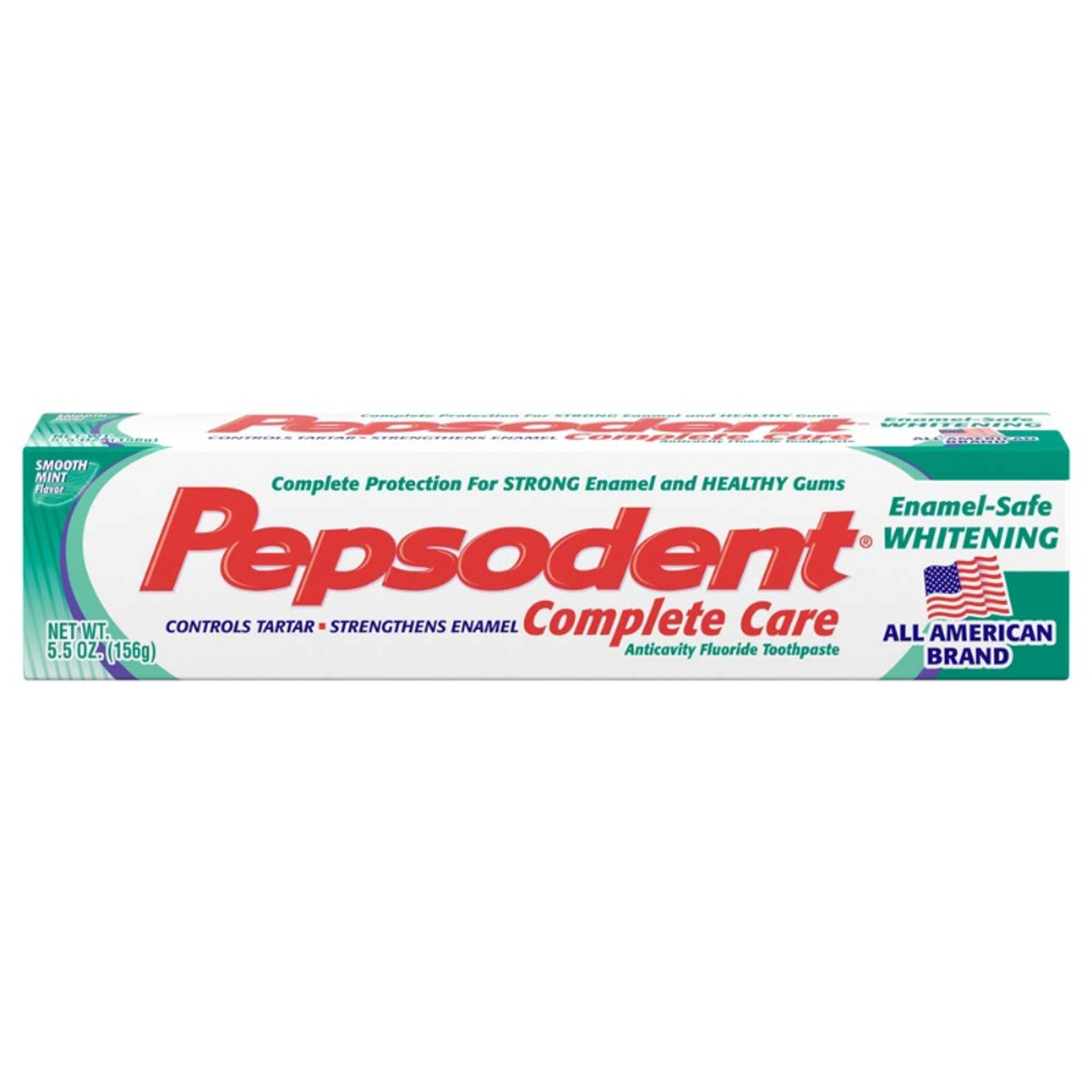 PEPSODENT TOOTH PASTE COMPLETE CARE SAFE WHITENING 156G (USA Imported)