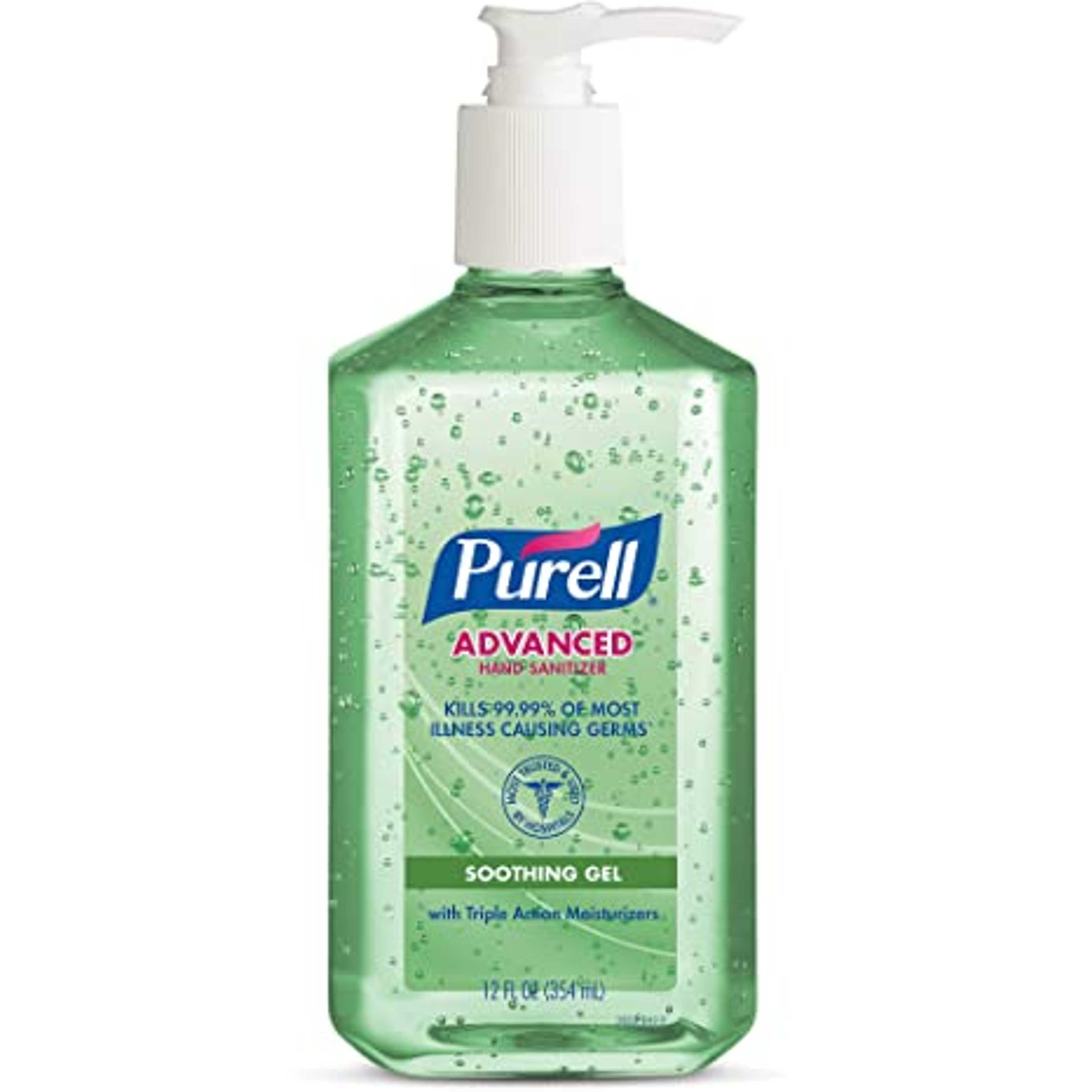 PURELL_ADVANCED HAND_SANITIZER SOOTHING GEL PUMP 236ML (Imported)