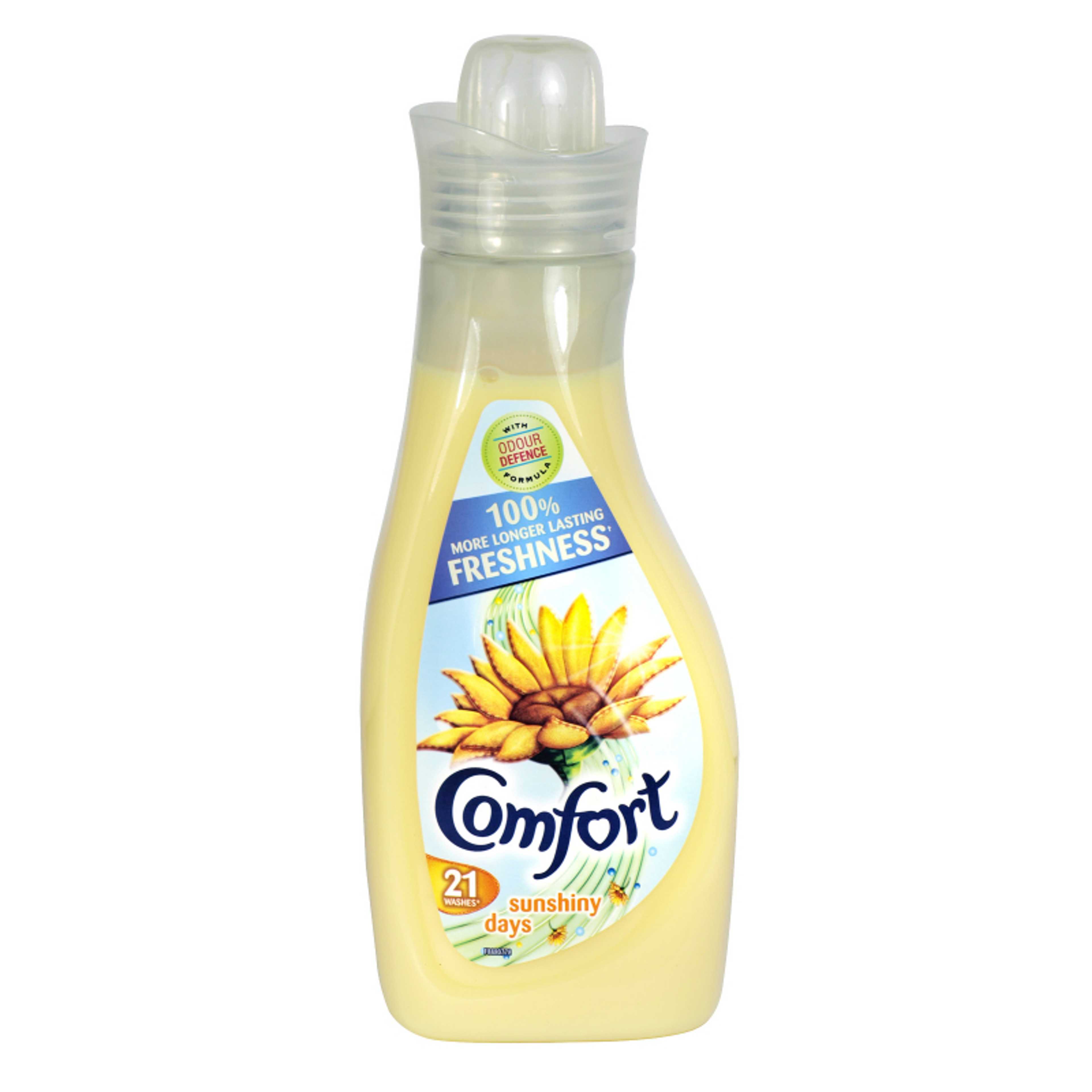 COMFOR'T FABRIC SOFTNER CONCENTRATE SUNSHINE 750ML