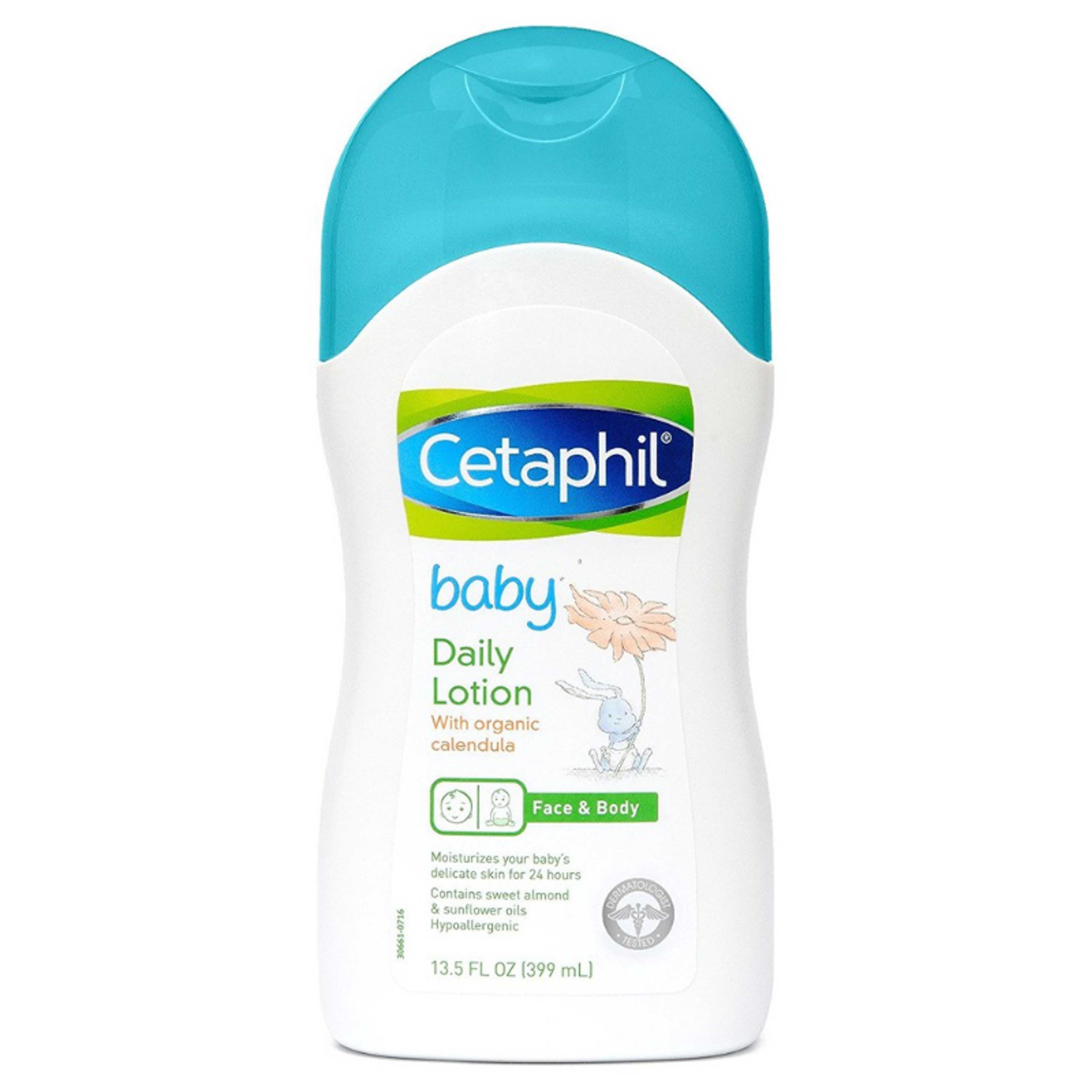 CETAPHIL BABY DAILY LOTION FACE & BODY WITH ORGANIC 399ML