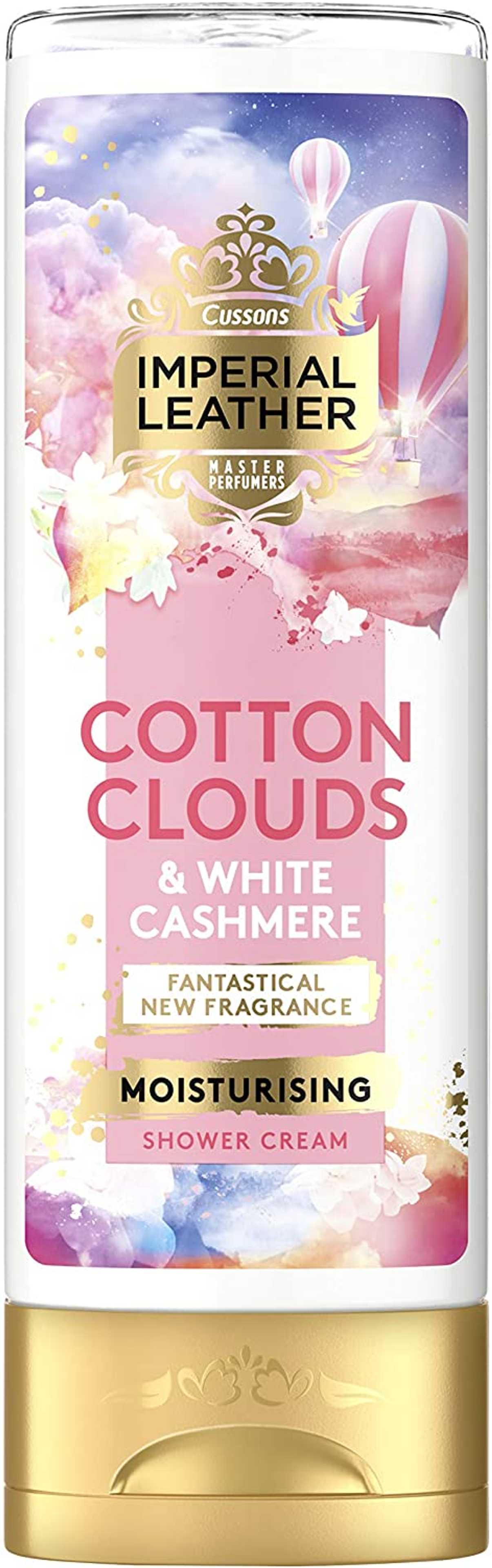 IMPERIAL LEATHER SHOWER CREAM COTTON WHITE CASHMERE 500ML (Imported)
