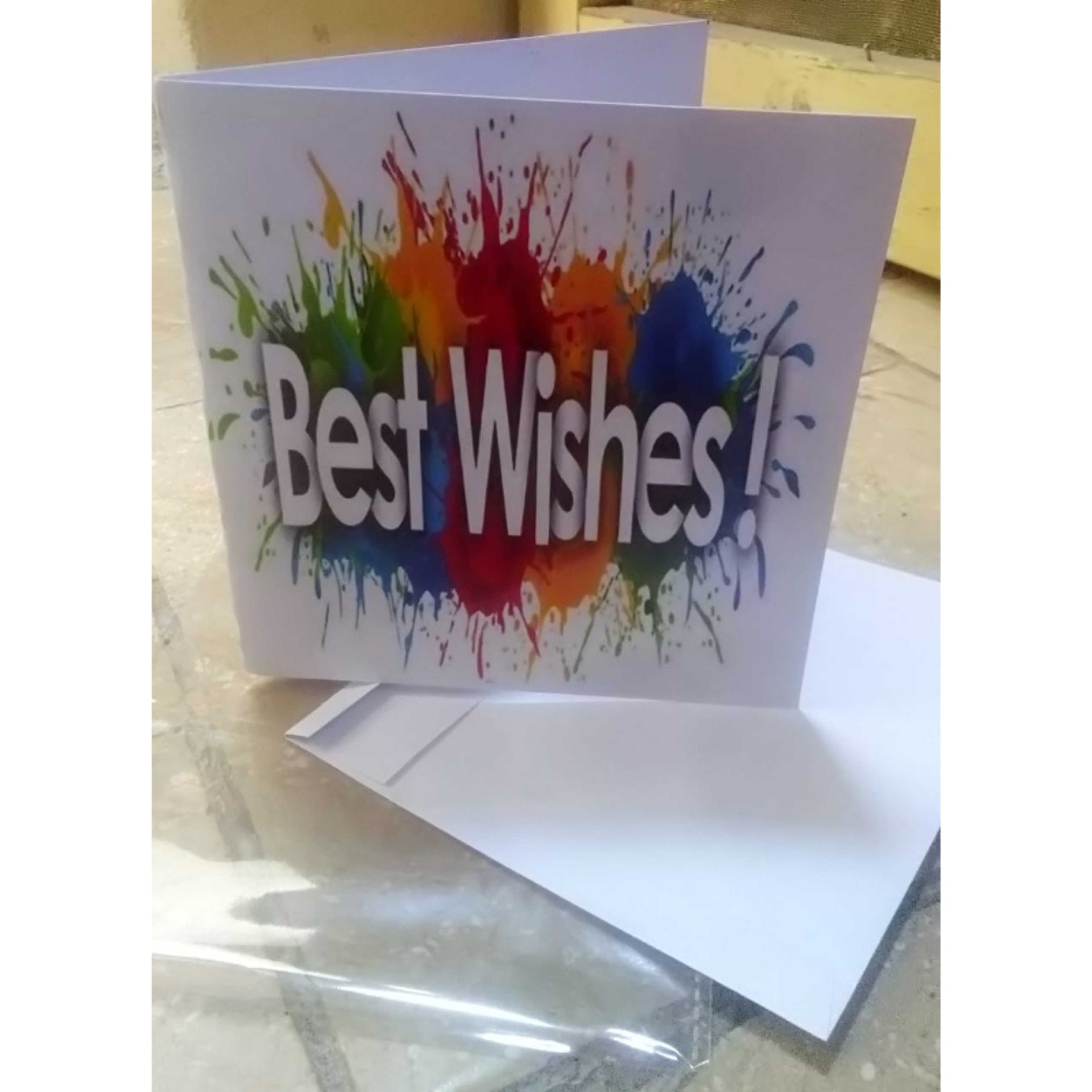 Best Wishes! card