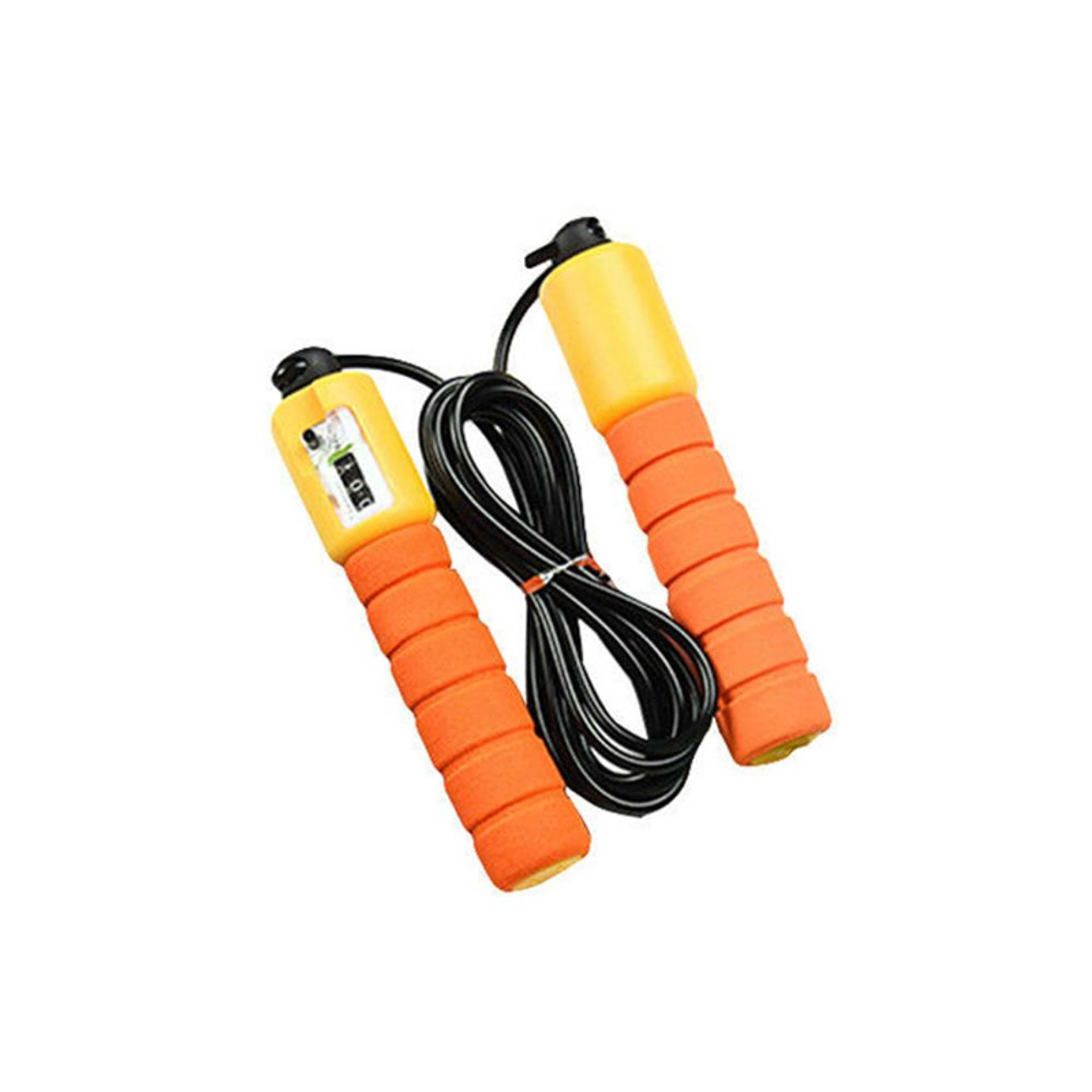 Skipping Jump Rope Adjustable Speed Fitness - Orange - Product Main Image