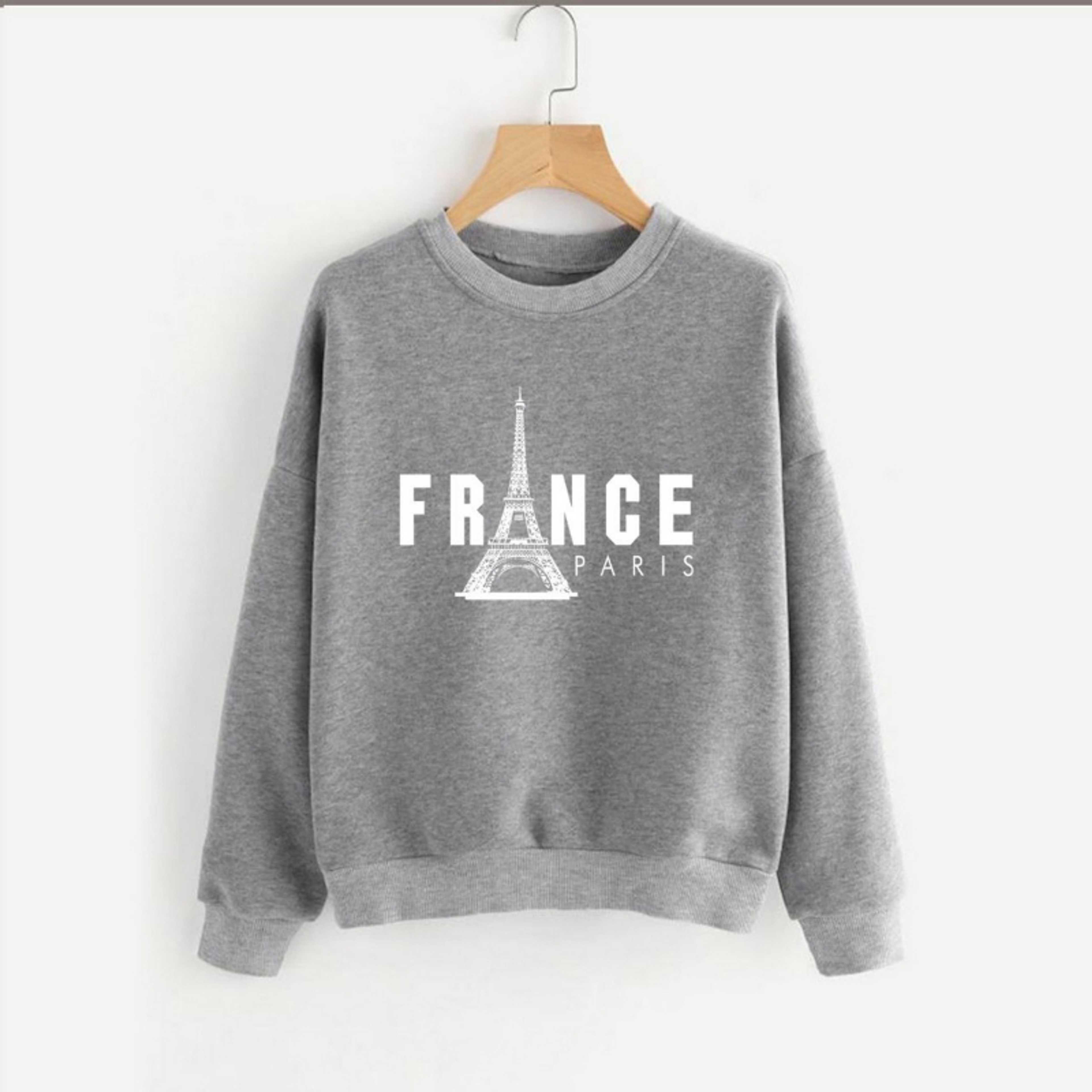 Paris De France Crew Neck Sweatshirt