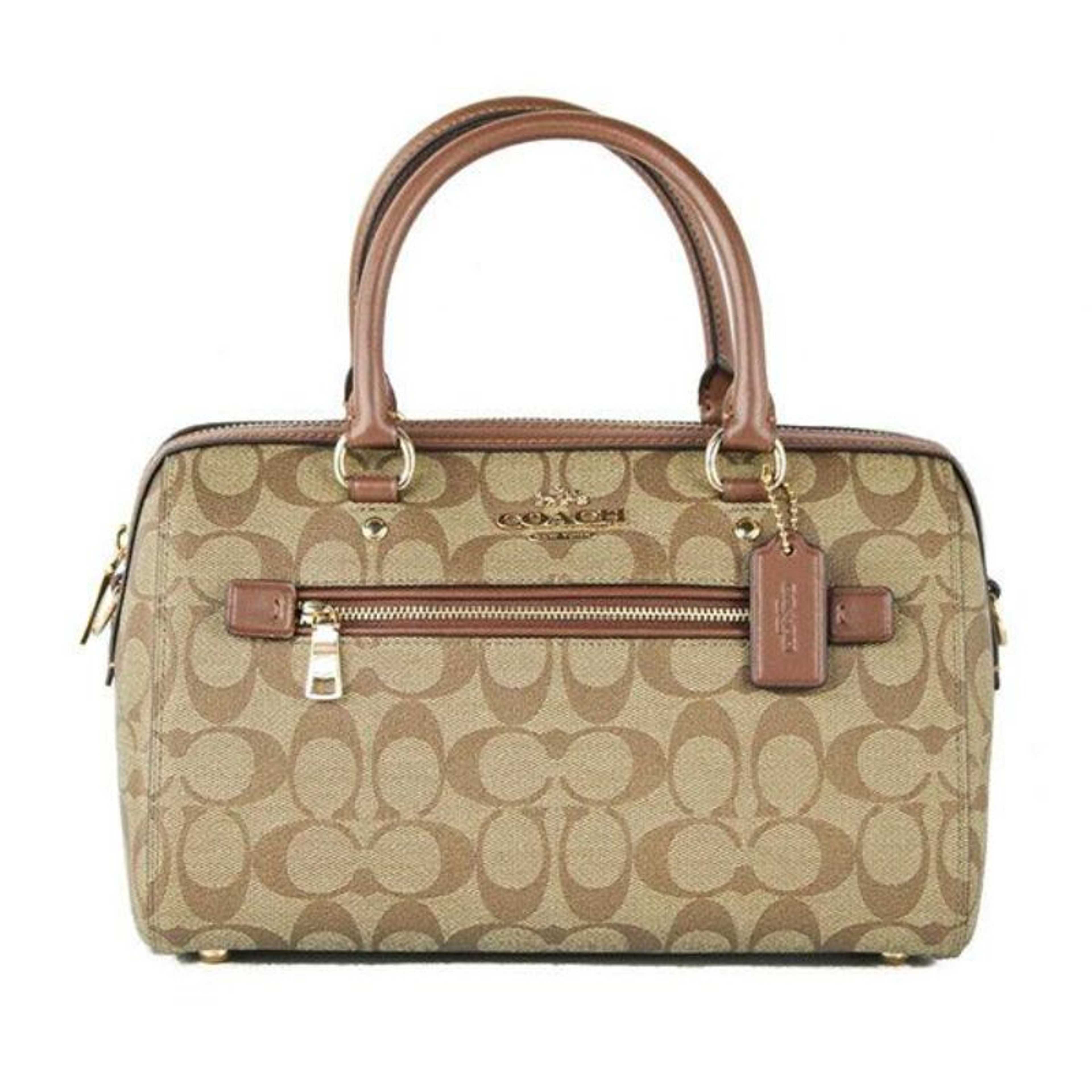 Coach Rowan Satchel In Signature Canvas - F83607 - Product Main Image