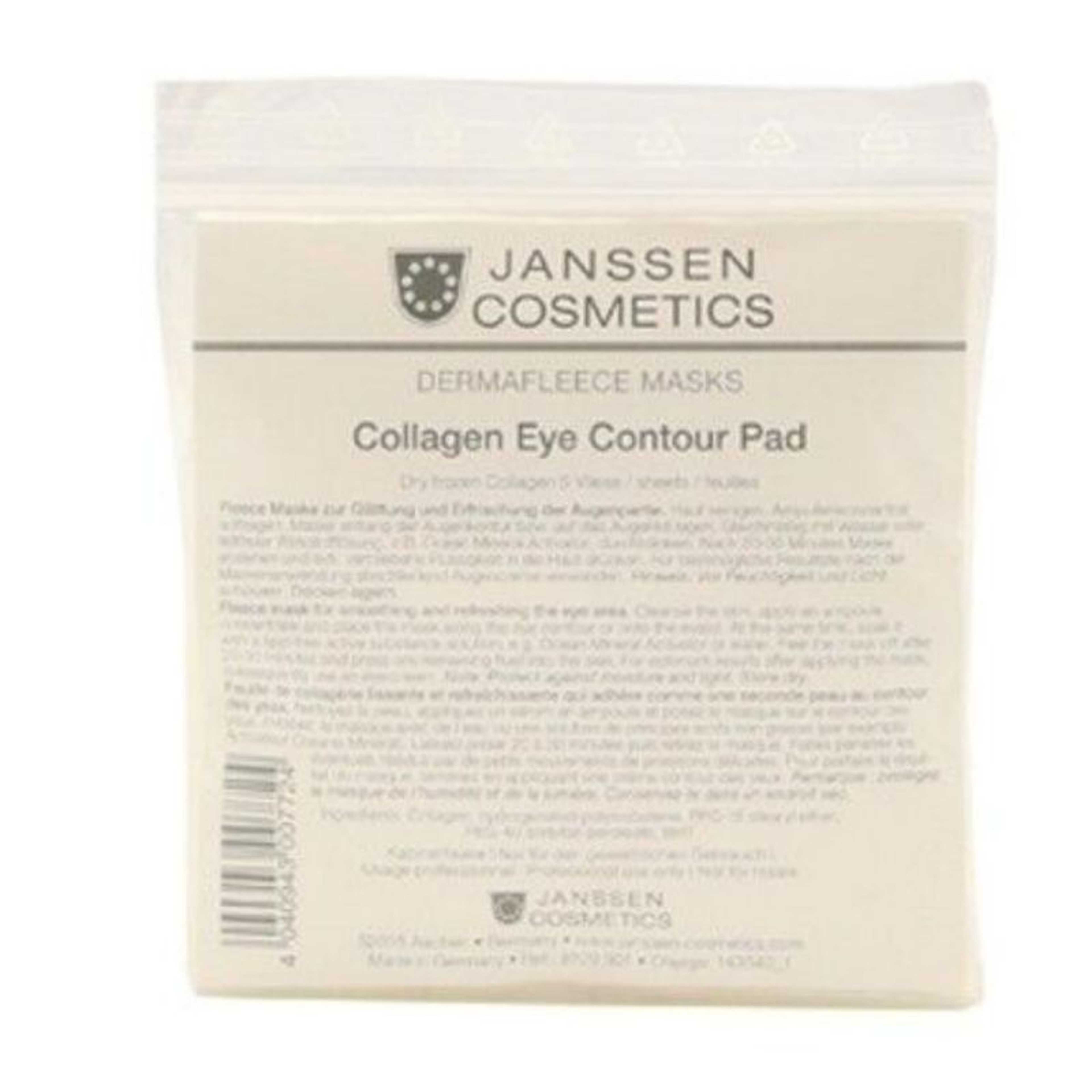 Janssen Collagen Eye Contour Pad - (Yellow)