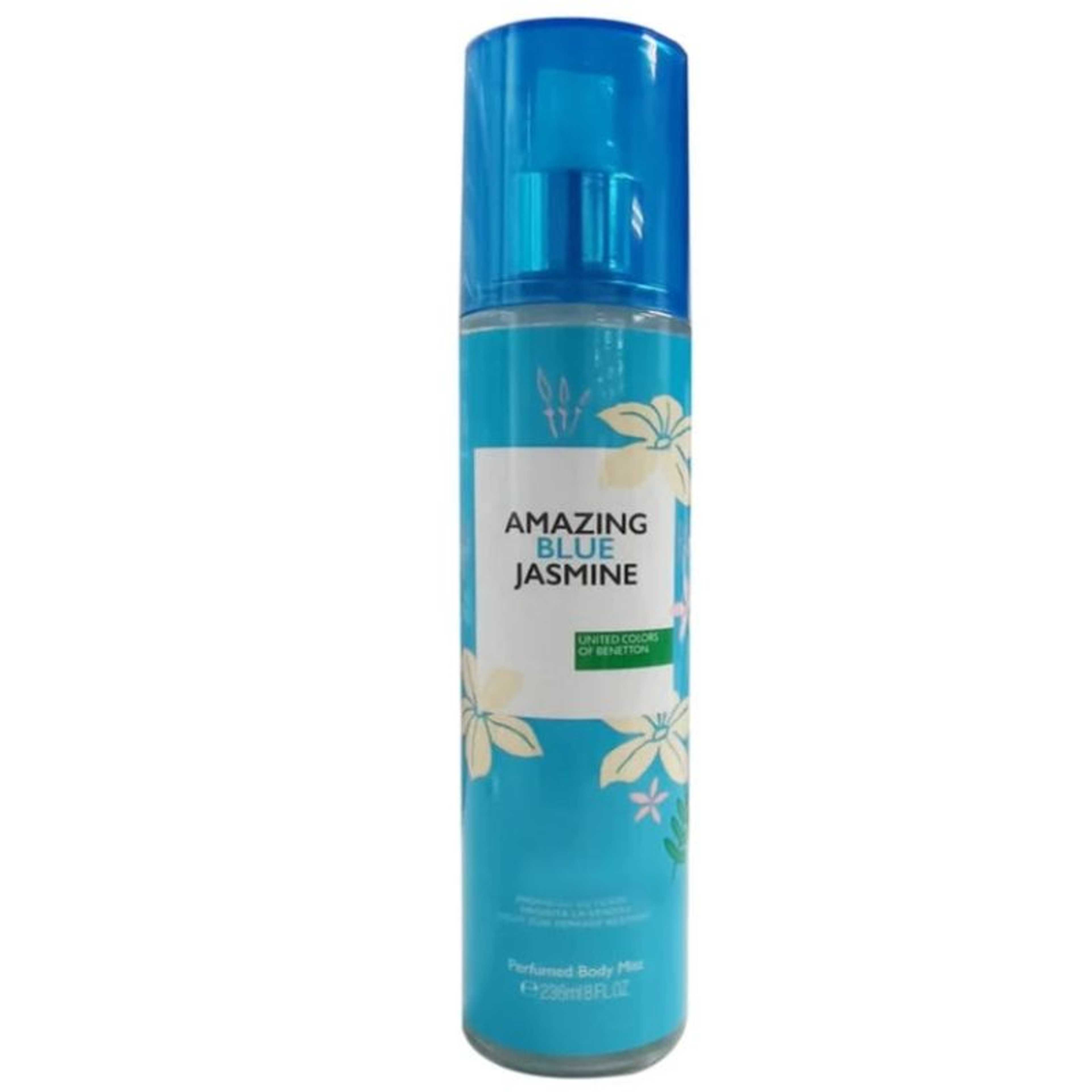 Benetton Body Mist Amazing Blue Jasmin - 236ml