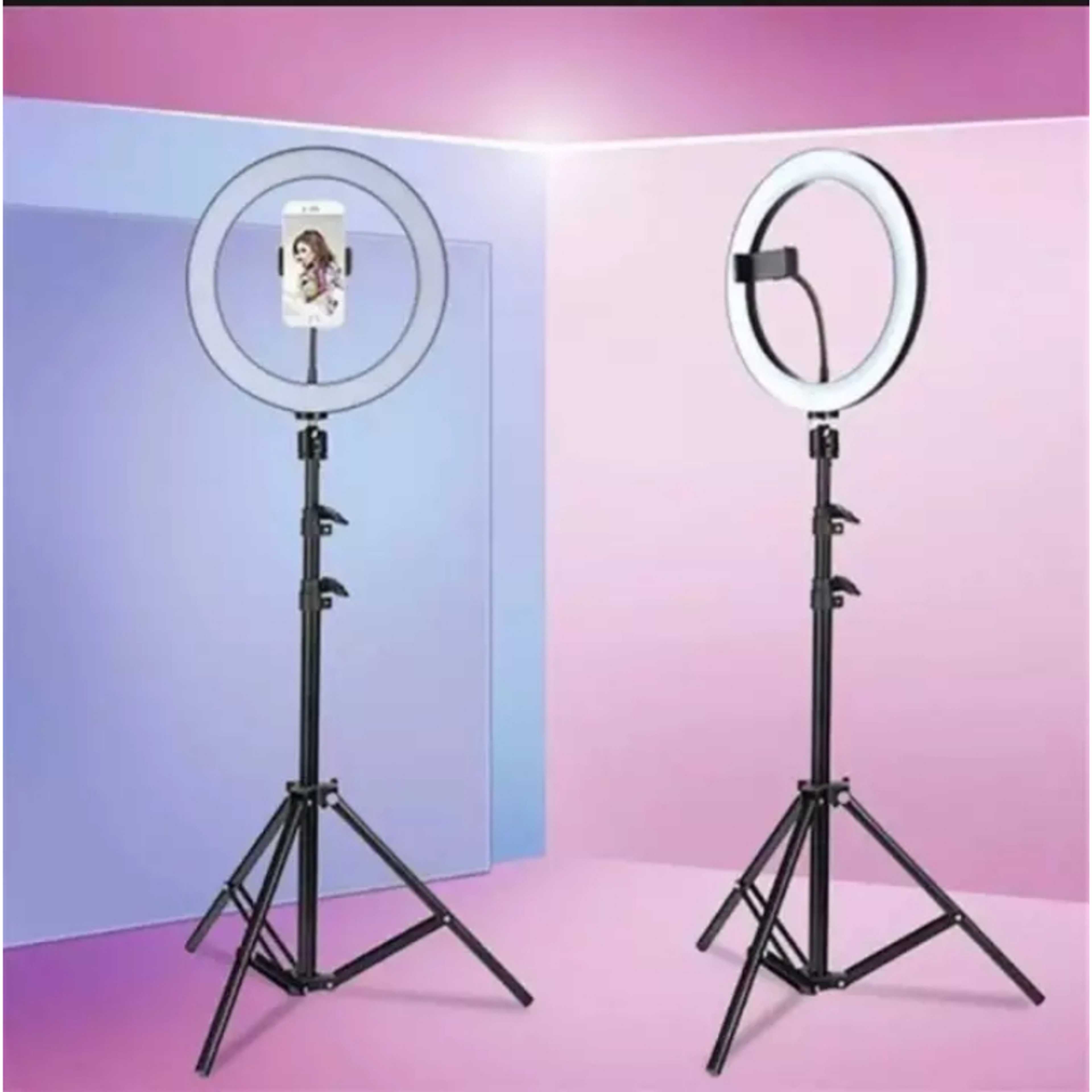Tripod Stand Ring Light Studio SET for Youtuber/Facebook live Video - Product Main Image