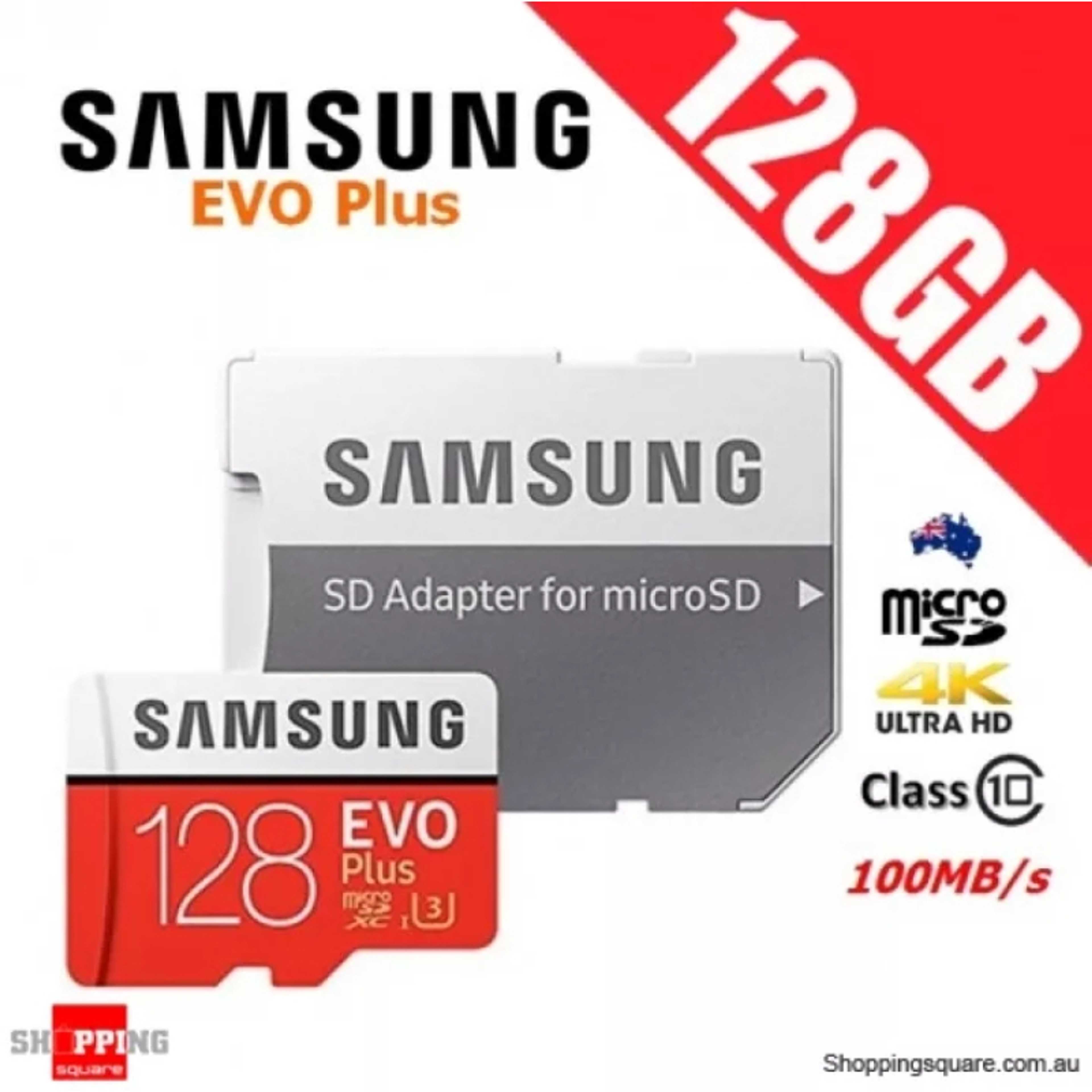 Samsung High Speed 128GB TF Grade Class 10 / Micro SD card 100% Original