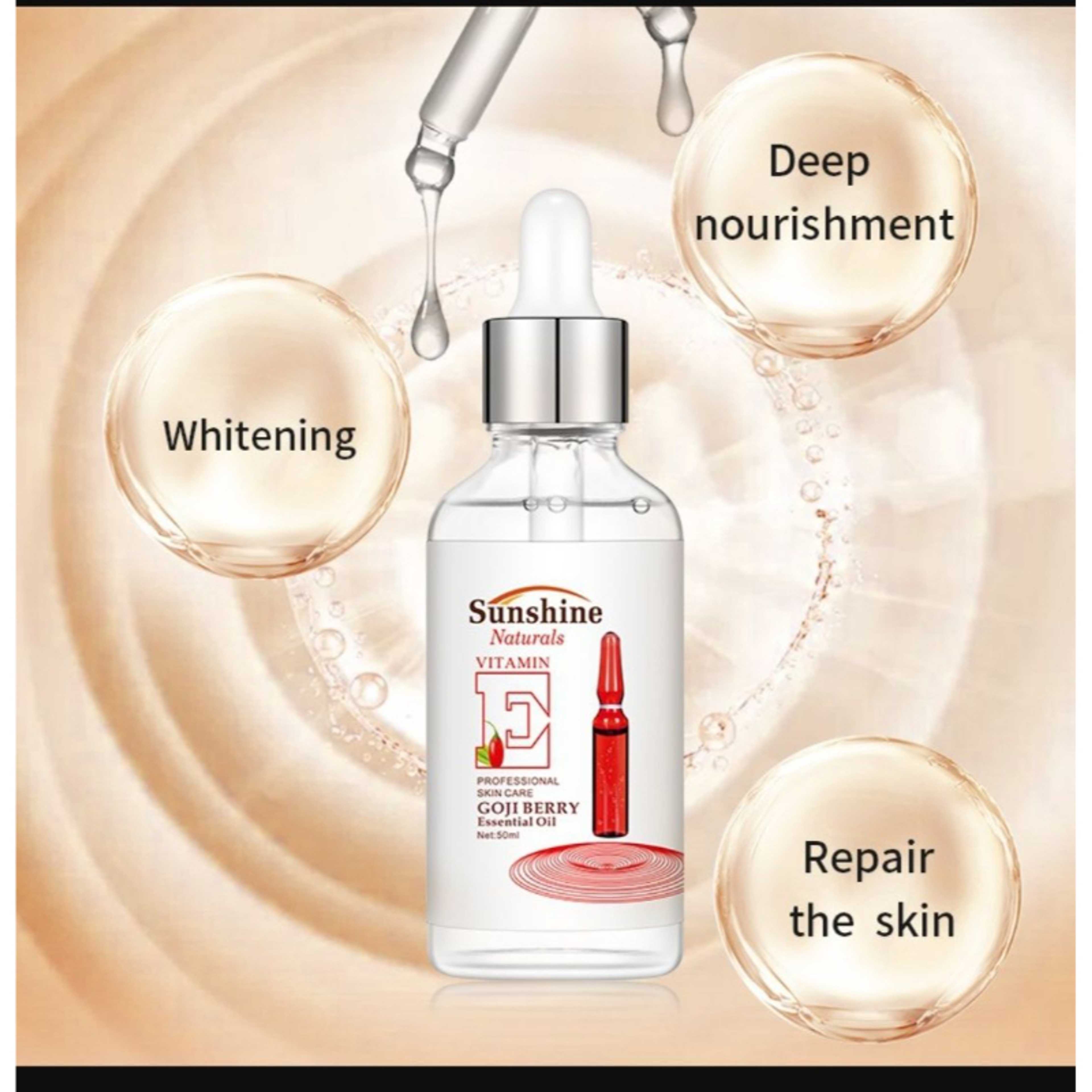 Pretty Cowry Lycium Barbarum Essential Oil Moisturizing Oil-control Firming Skin Face Care Oil Goji Berry Essential Oil - Product Main Image