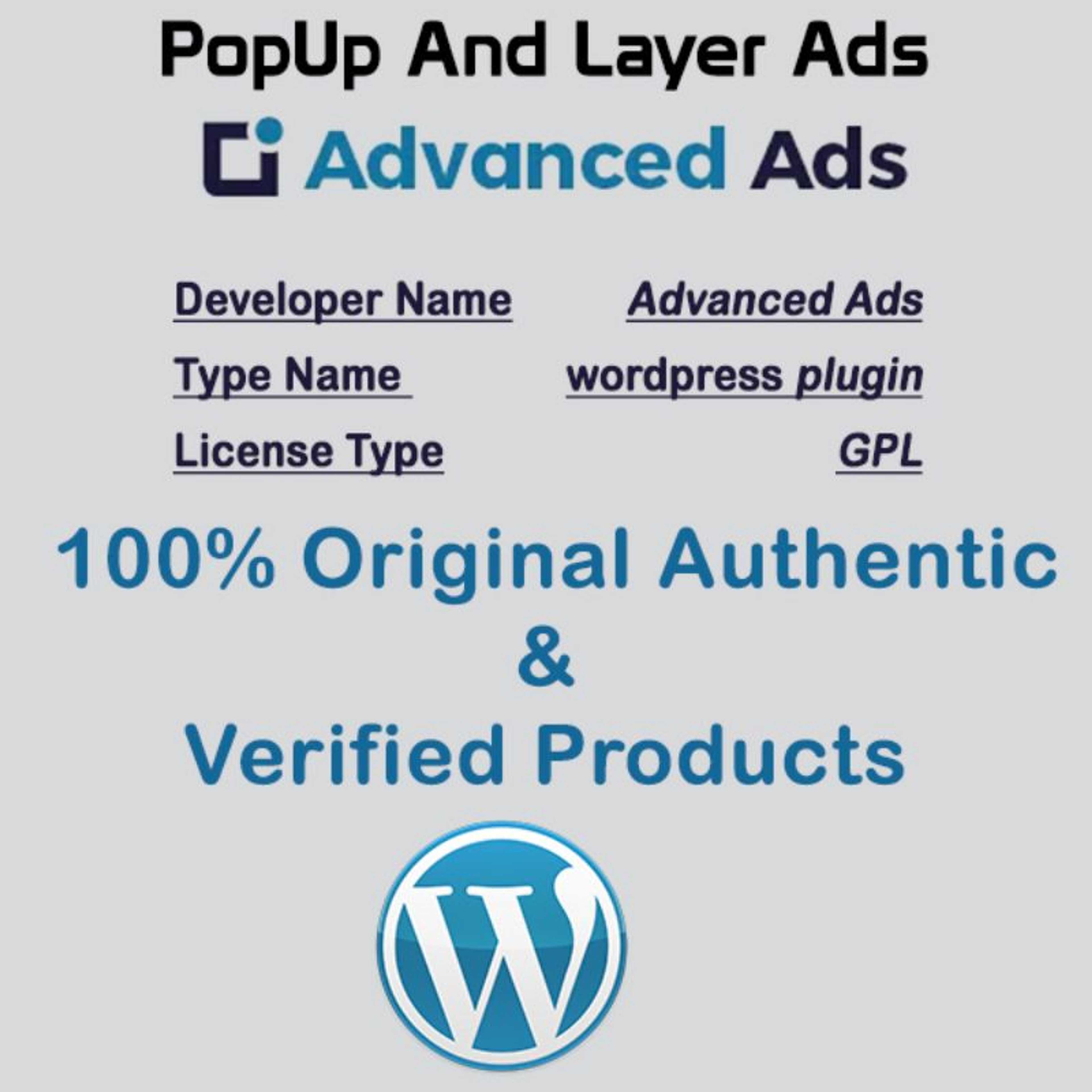 Advanced Ads: PopUp And Layer Ads - Wordpress Plugin