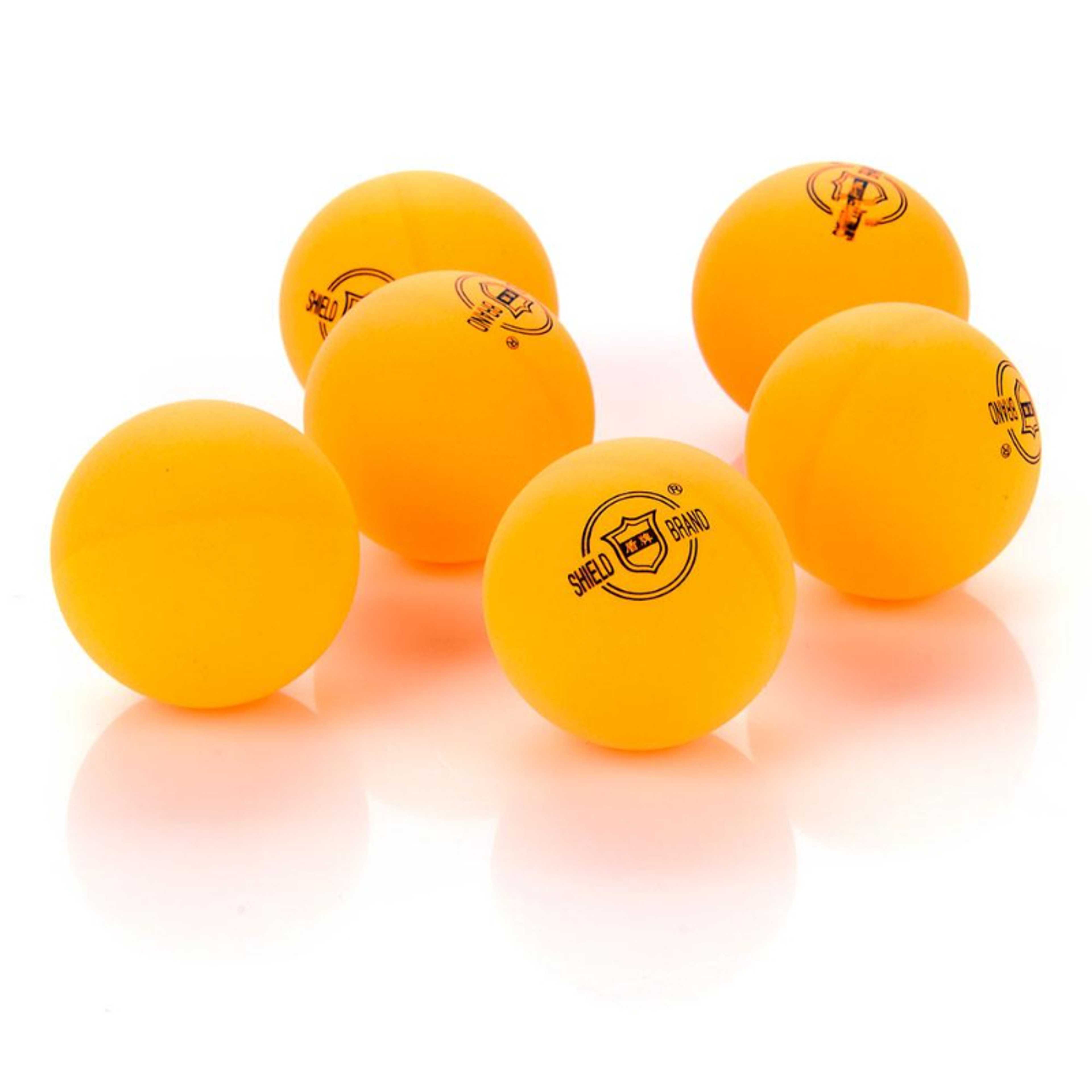 Pack of 6 - Table Tennis Ball - Orange