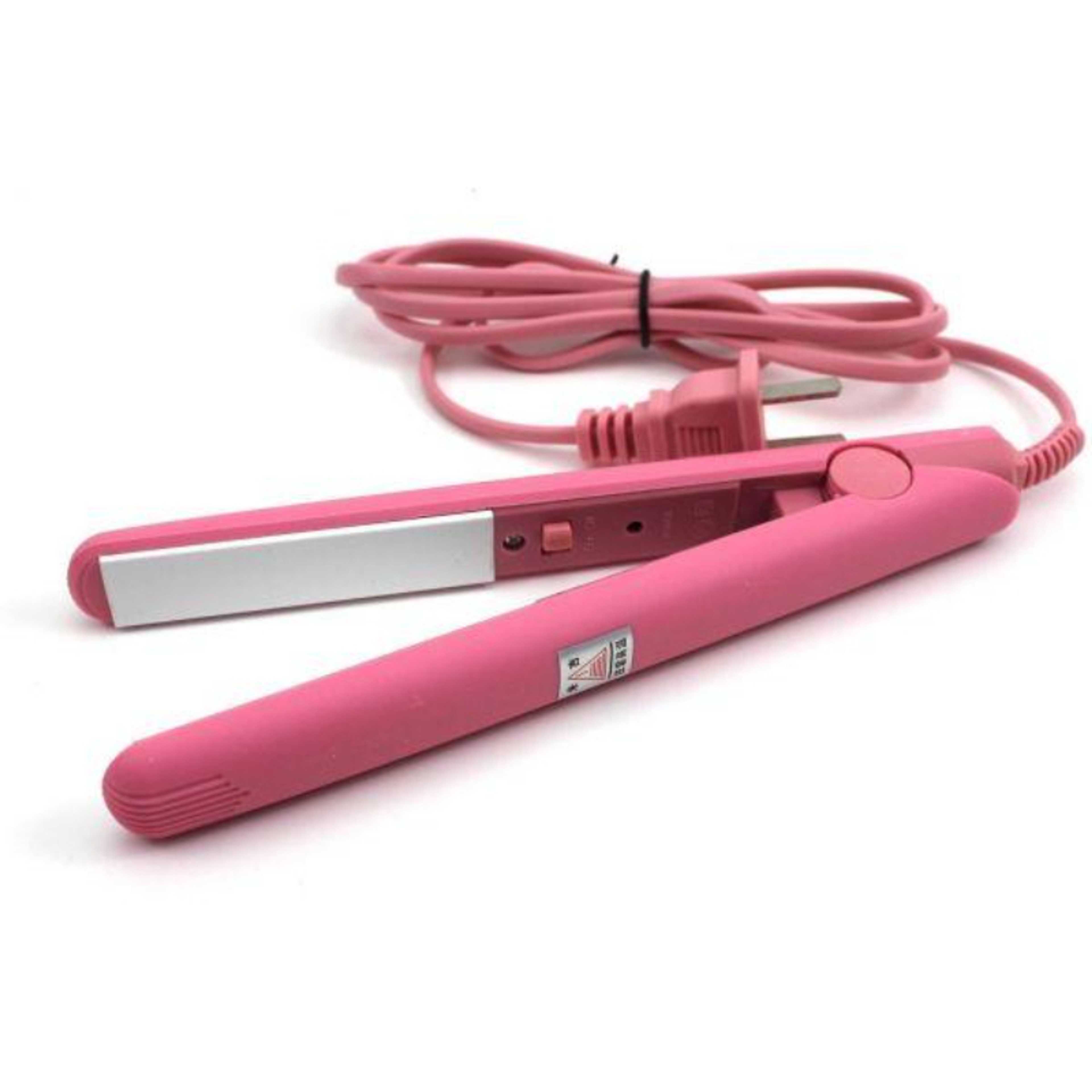 Travel Mini Hair Flat Iron Ceramic Plate Hair Straightener & Straightner - Product Main Image