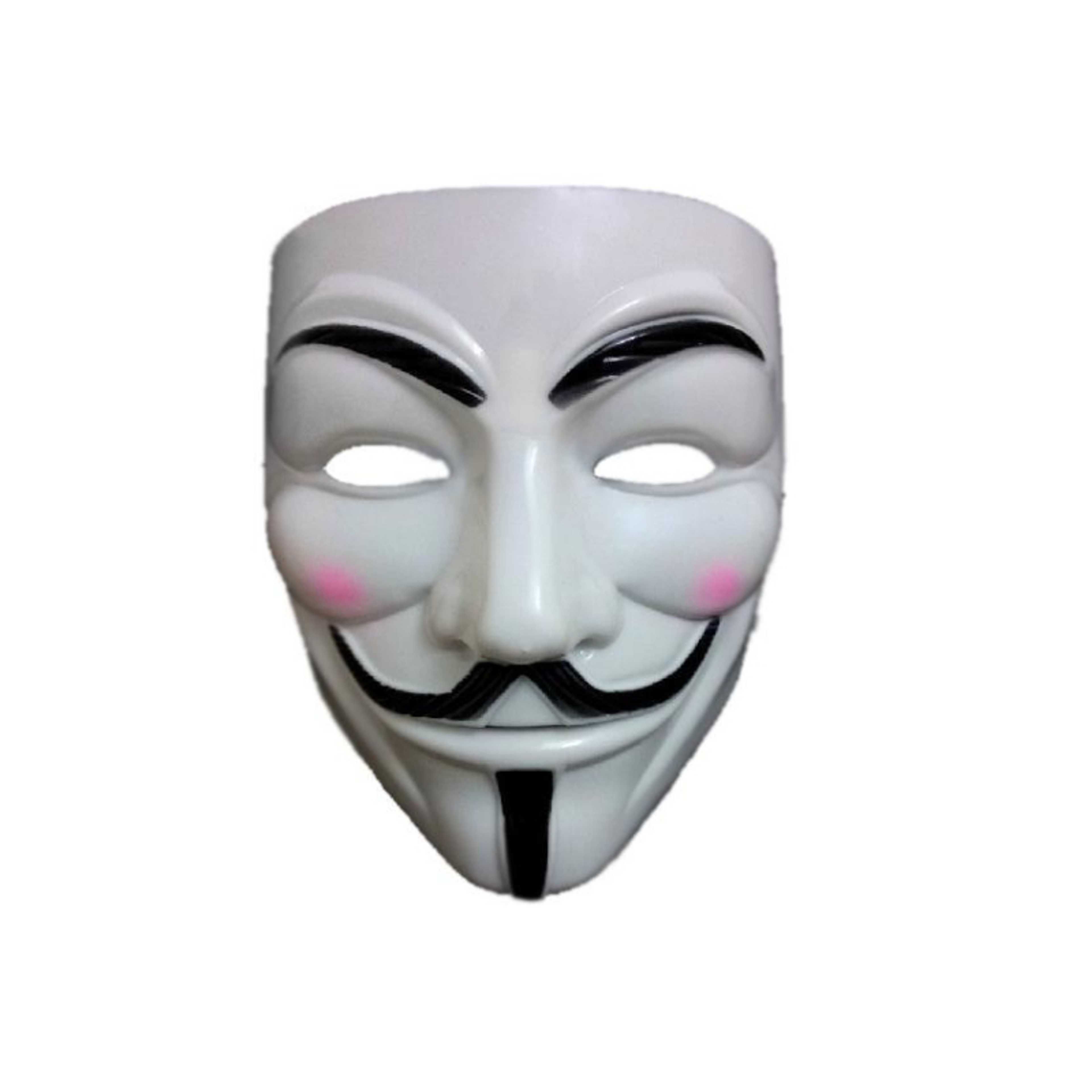 V is for Vendetta Guy Fawkes Mask - White (New)