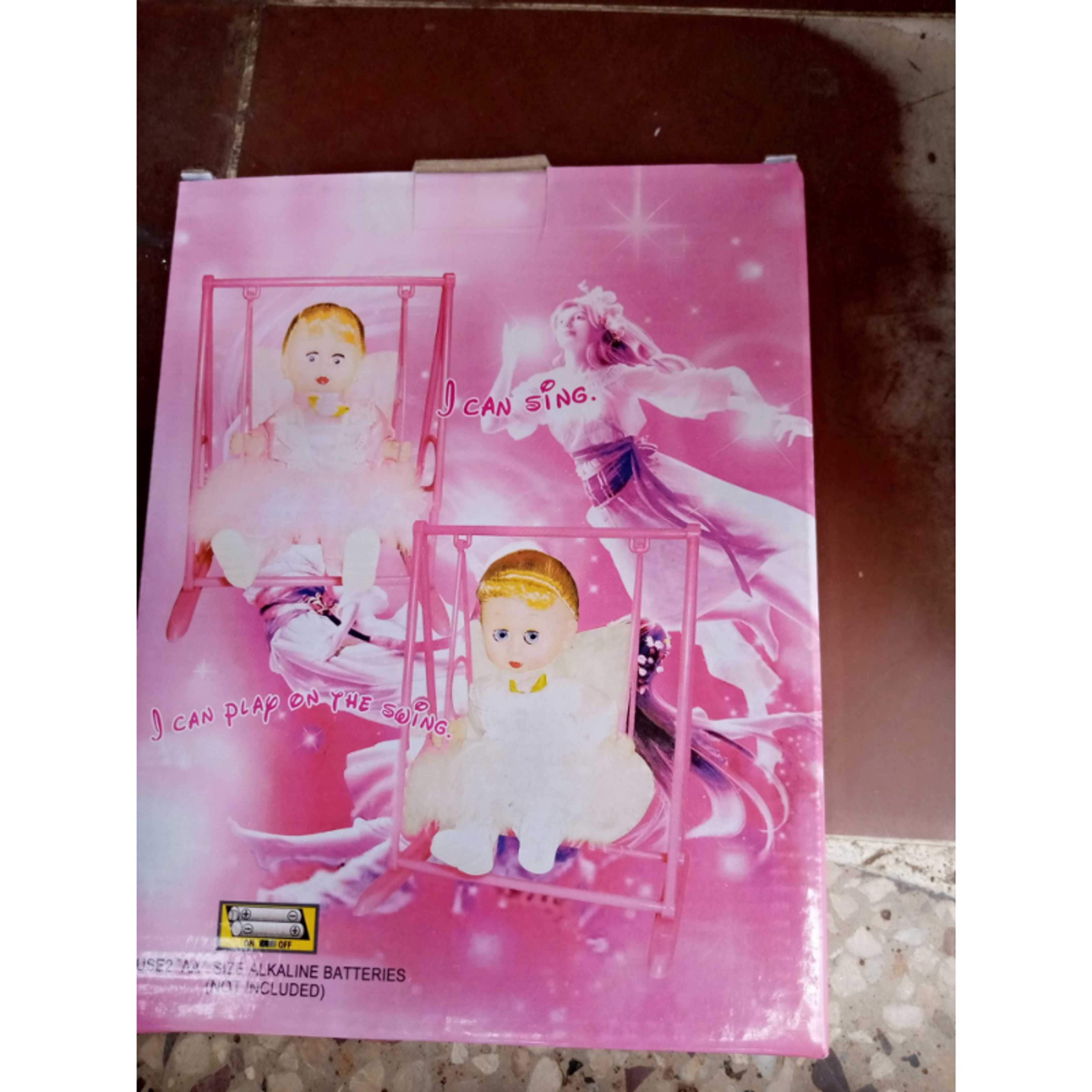 Swinging Doll for all little princess - pink