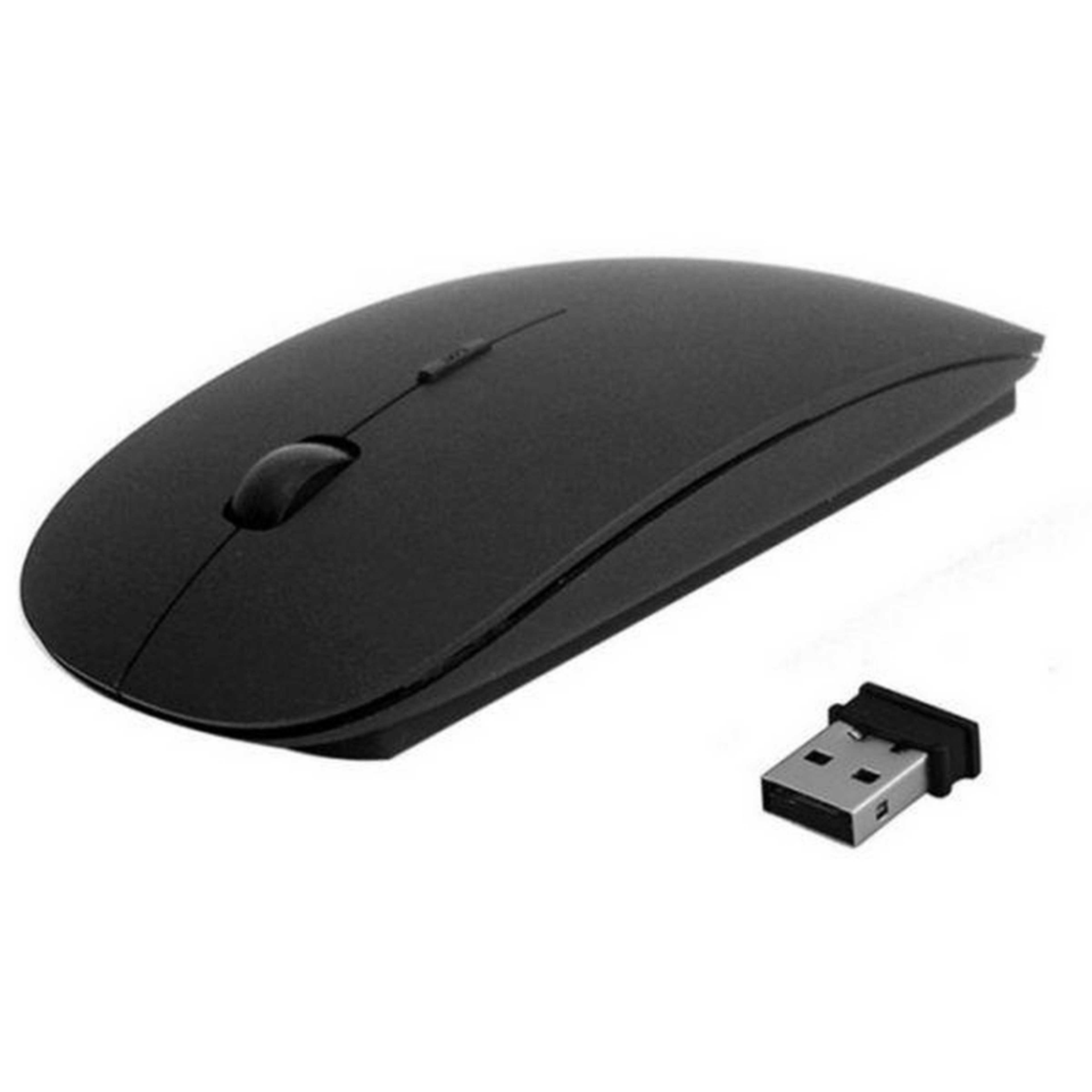 Wireless Mouse For Computer And Laptop - Black