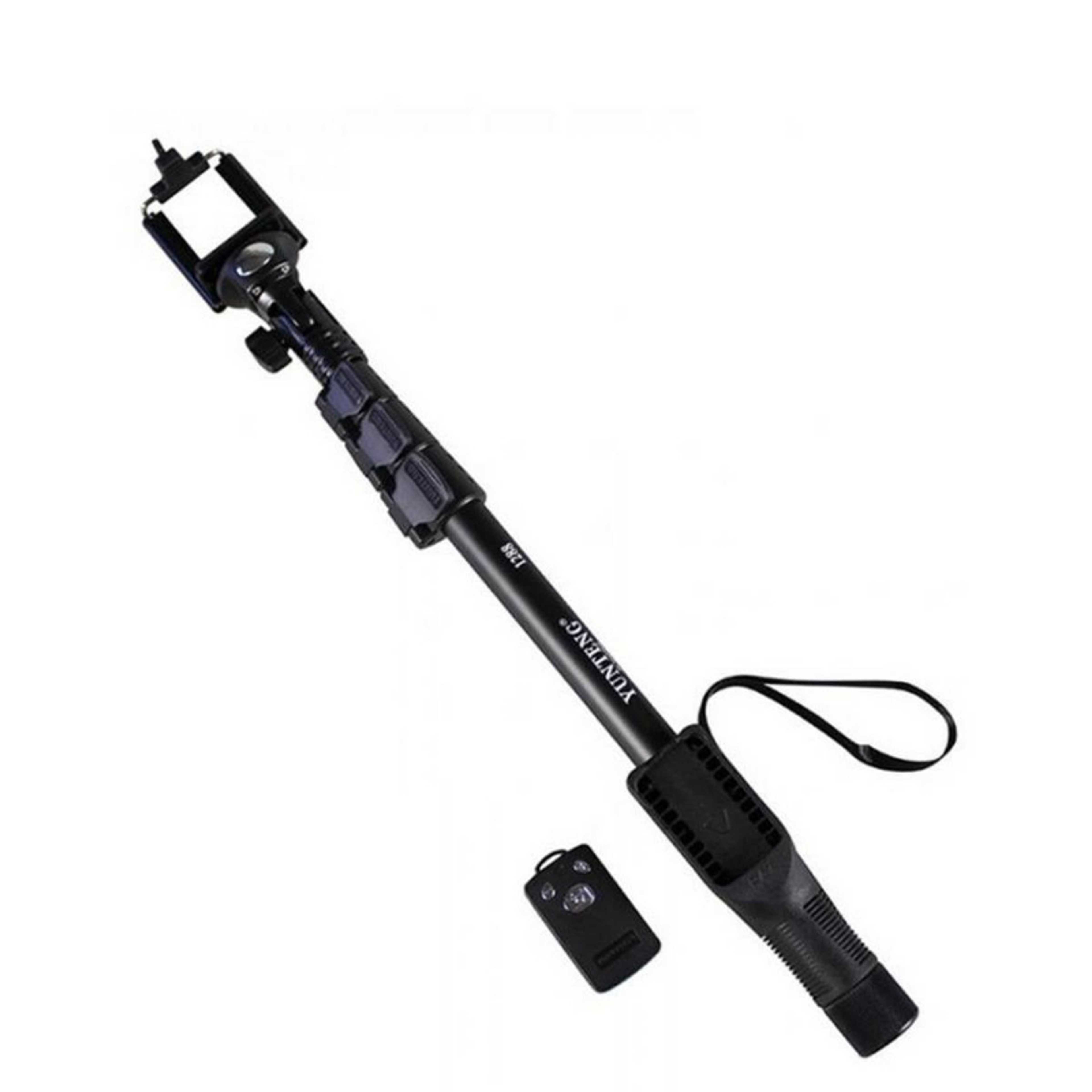 Selfie Stick For Smartphones & Digital Cameras - Black